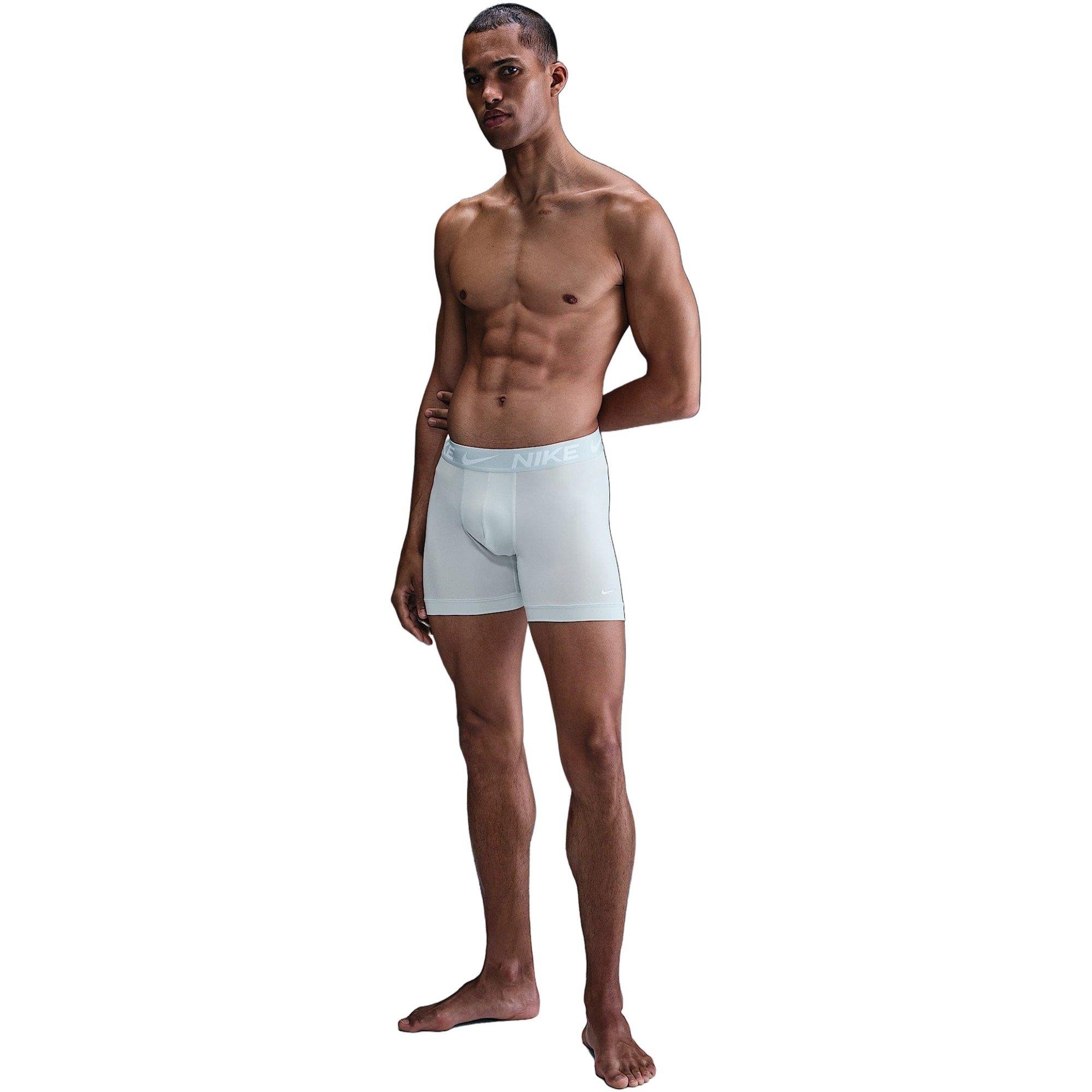 Nike Men's Essential Micro Dri-FIT Underwear (3 Pack) - GREY Thumbnail View 1