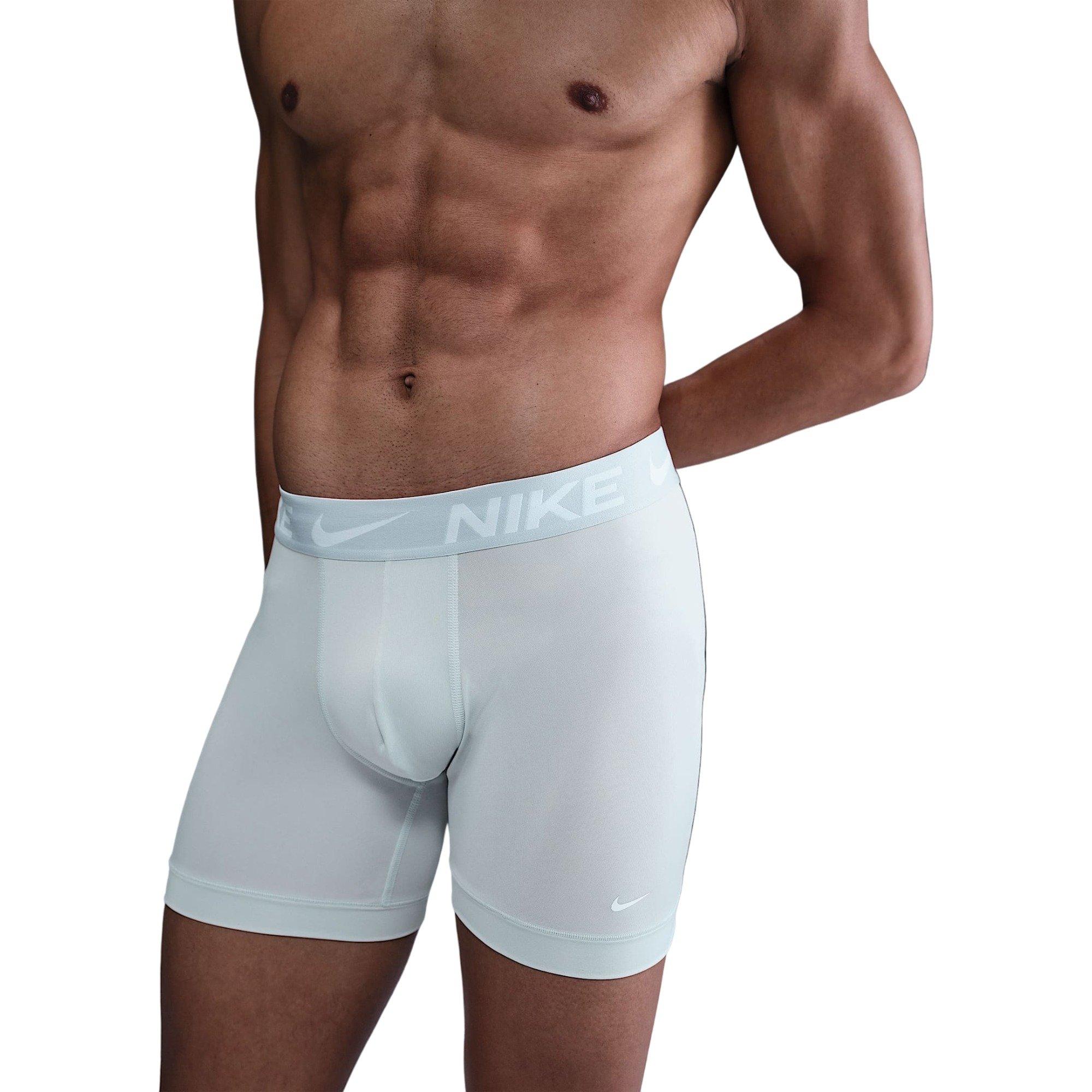 Nike Men's Essential Micro Dri-FIT Underwear (3 Pack) - GREY Thumbnail View 3