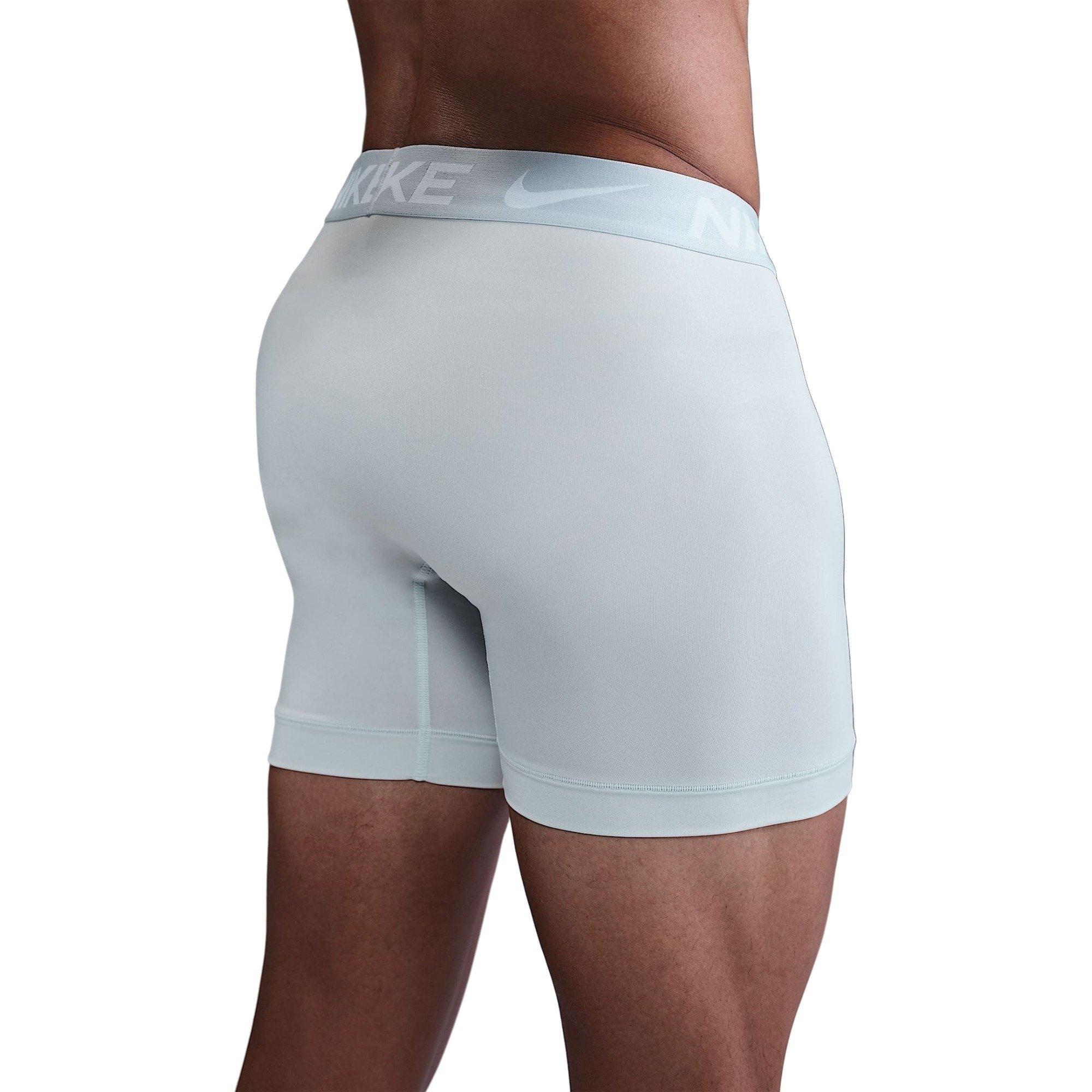 Nike Men's Essential Micro Dri-FIT Underwear (3 Pack) - Grey - GREY Thumbnail View 4