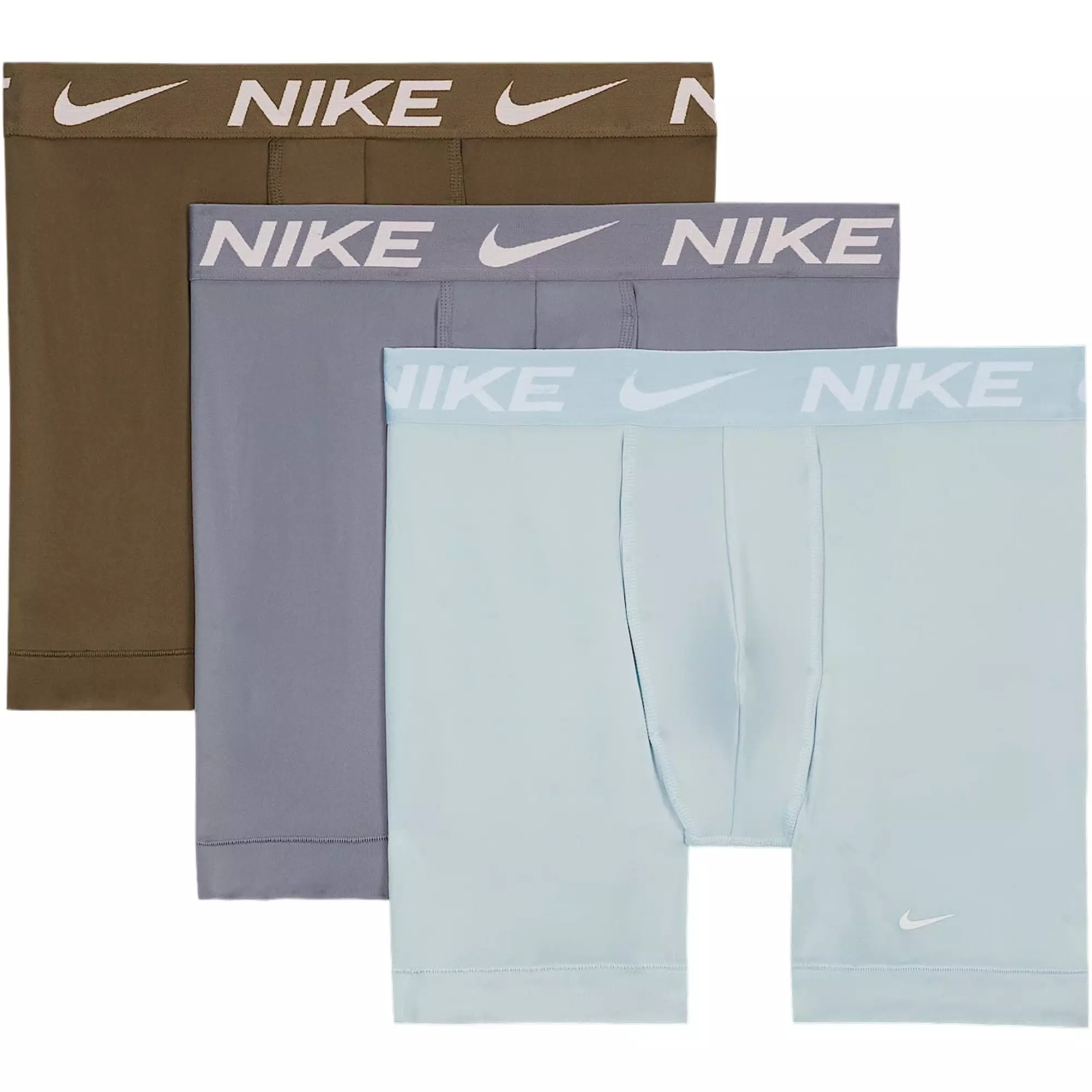 Nike Men's Essential Micro Dri-FIT Underwear (3 Pack) - GREY