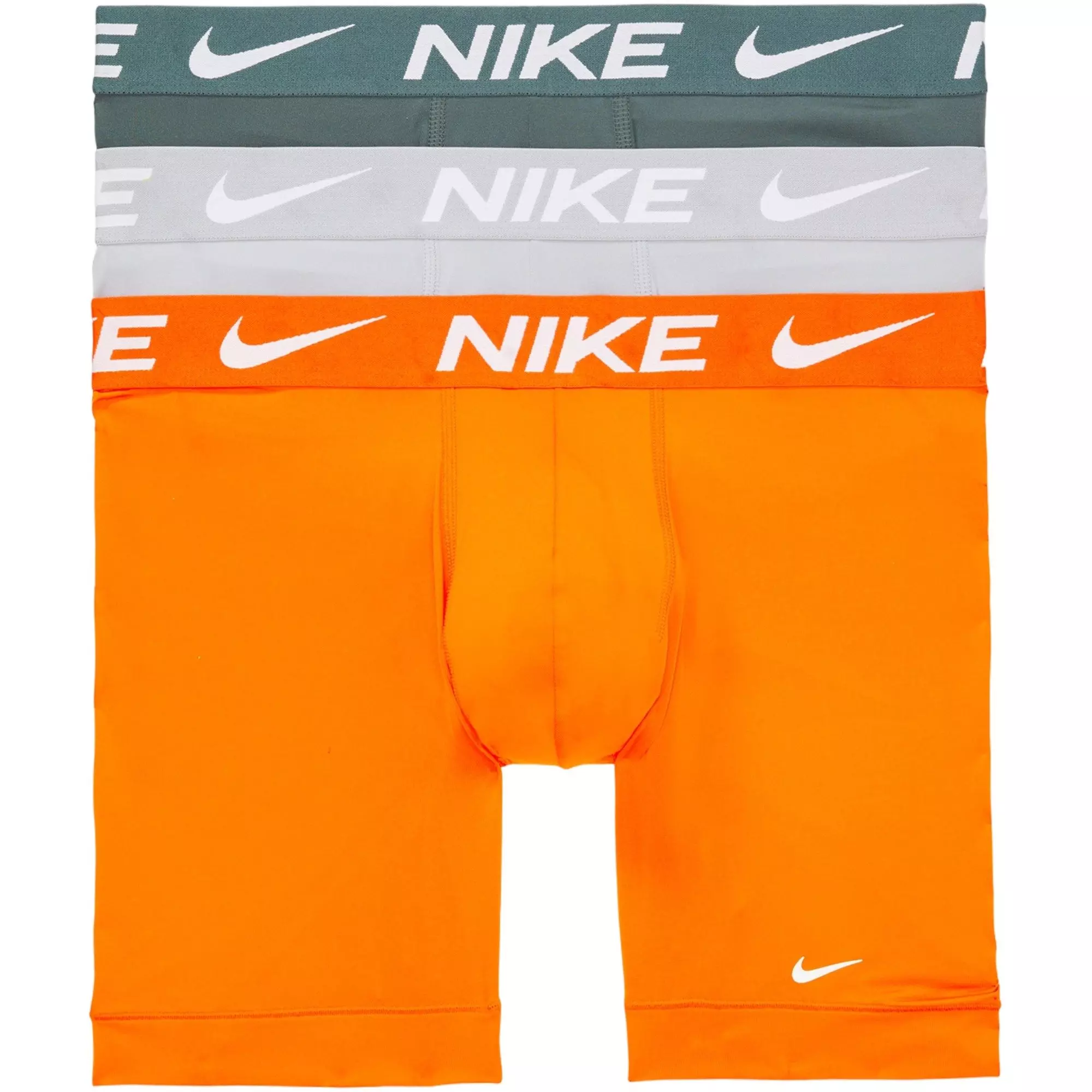 Nike Men's Dri-FIT Essential Micro Underwear (3 Pack) - Orange - ORANGE