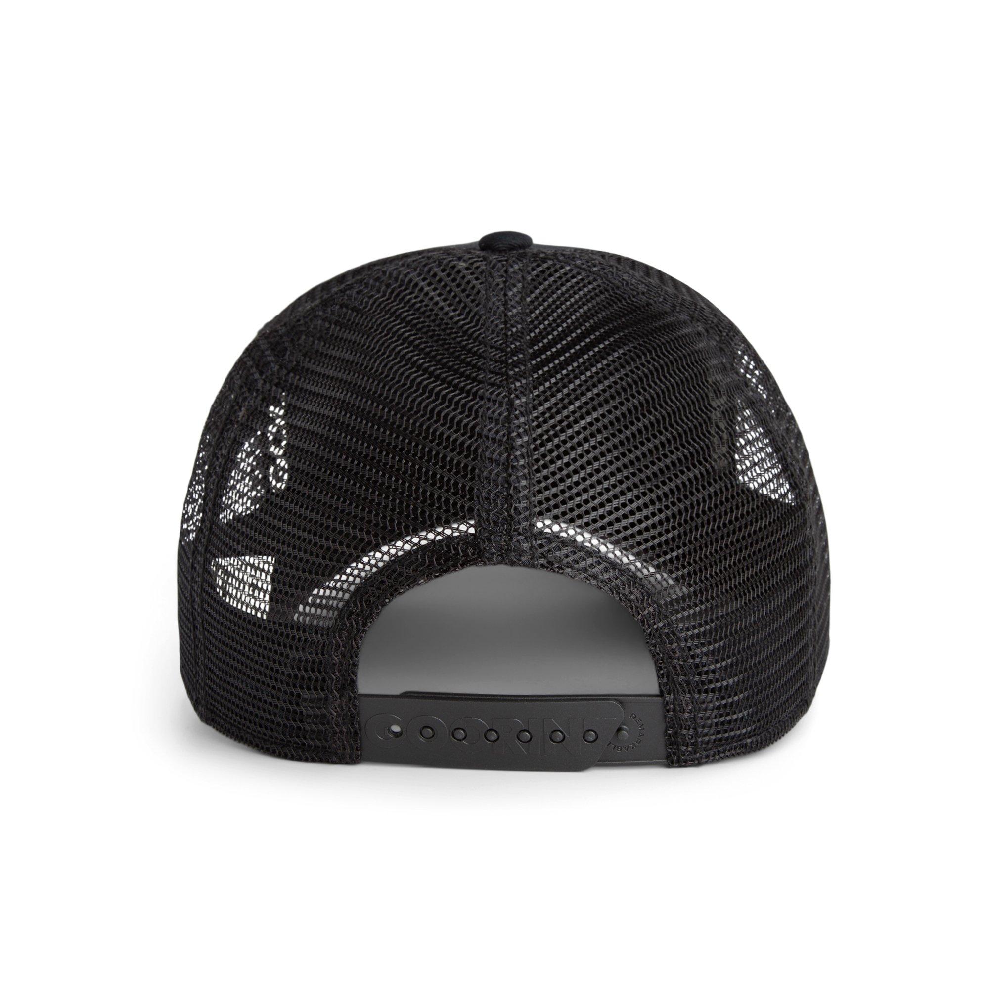 Goorin' Bros Black Sheep Trucker Snapback Hat-Black - BLACK Thumbnail View 4