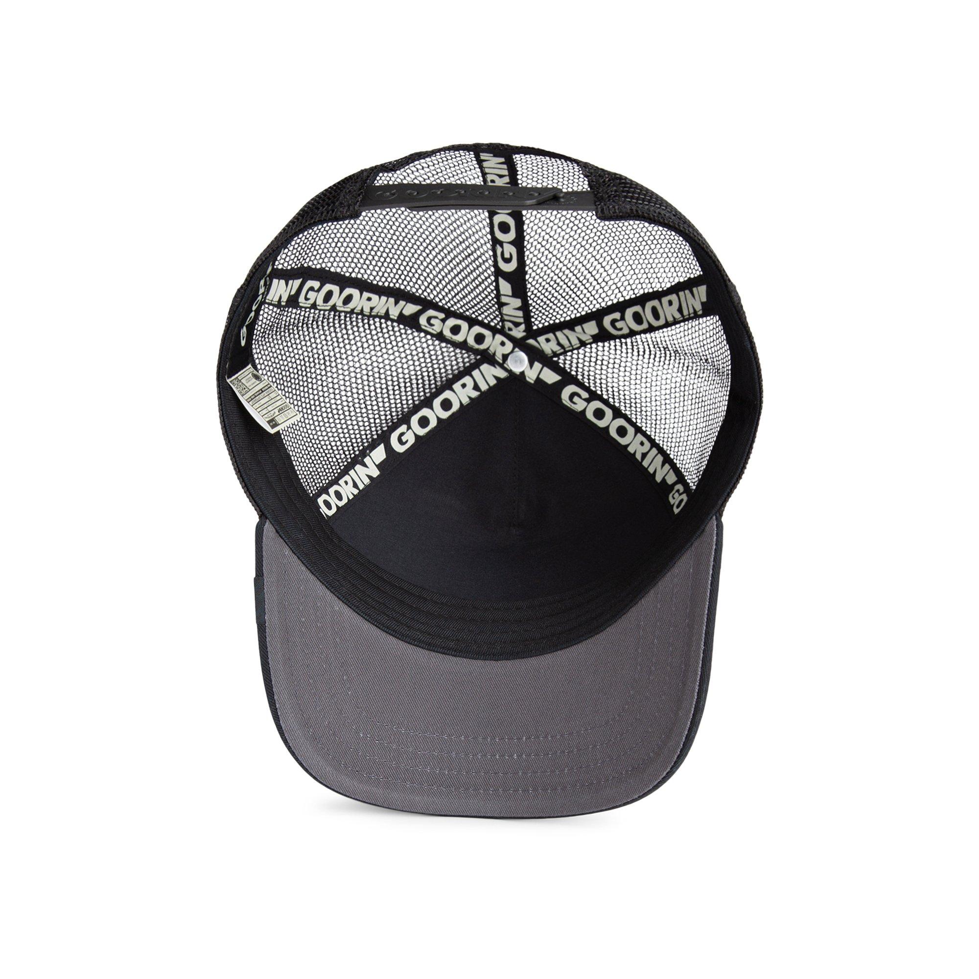 Goorin' Bros Black Sheep Trucker Snapback Hat-Black - BLACK Thumbnail View 6