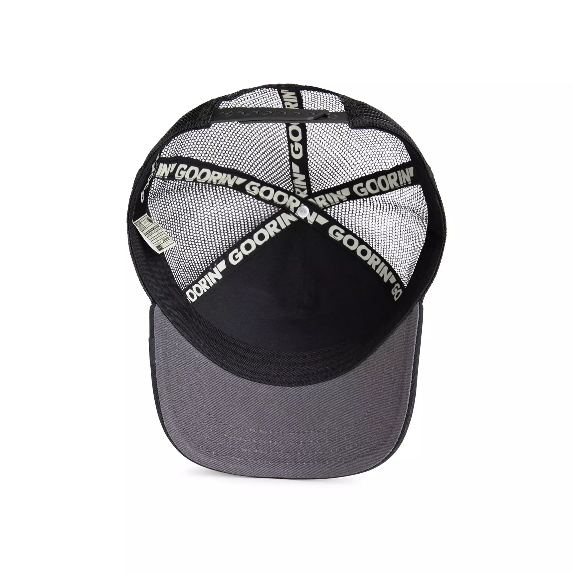 Goorin' Bros Black Sheep Trucker Snapback Hat-Black - BLACK