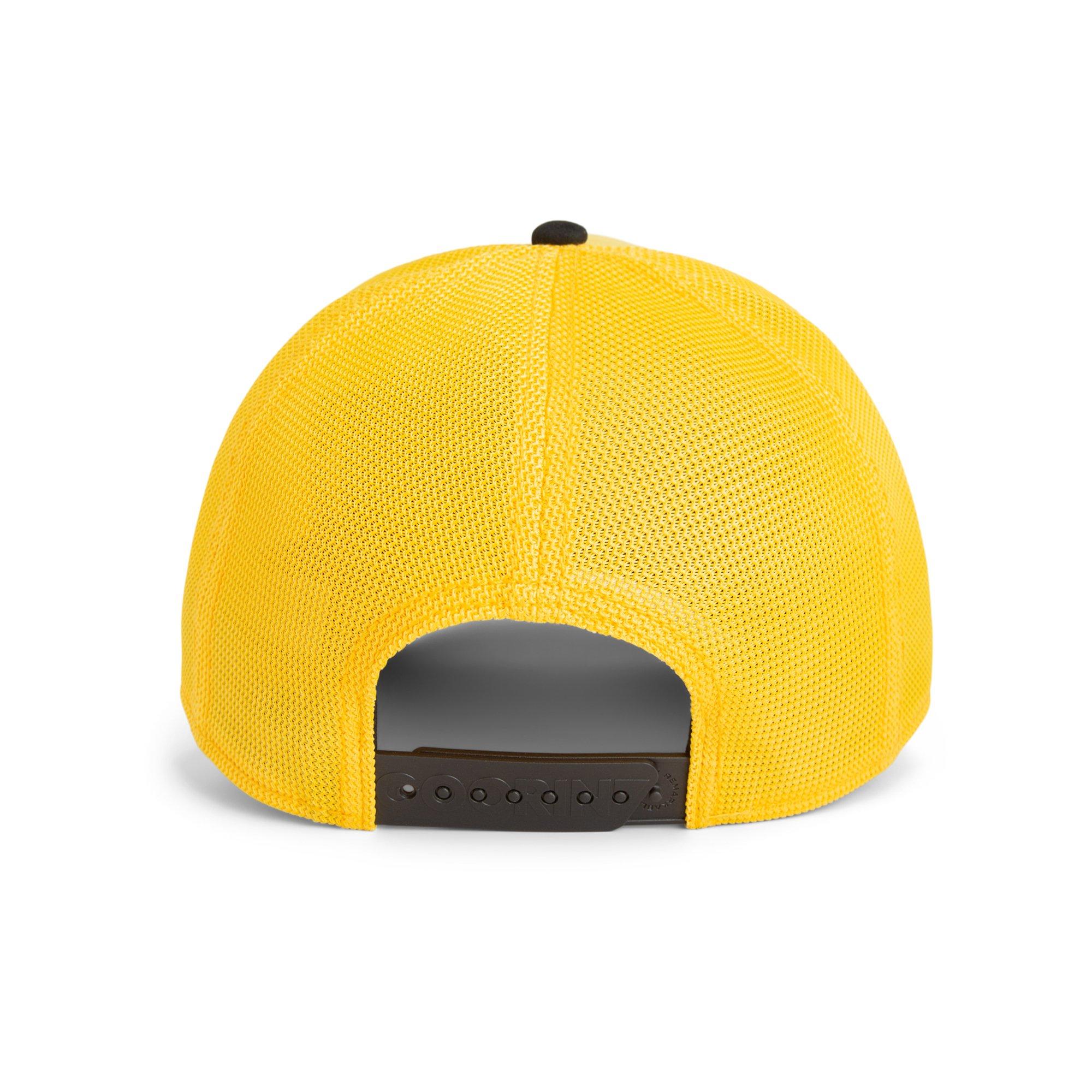 Goorin' Bros Suede Lion Snapback Hat-Black/Yellow - BLACK/YELLOW Thumbnail View 4