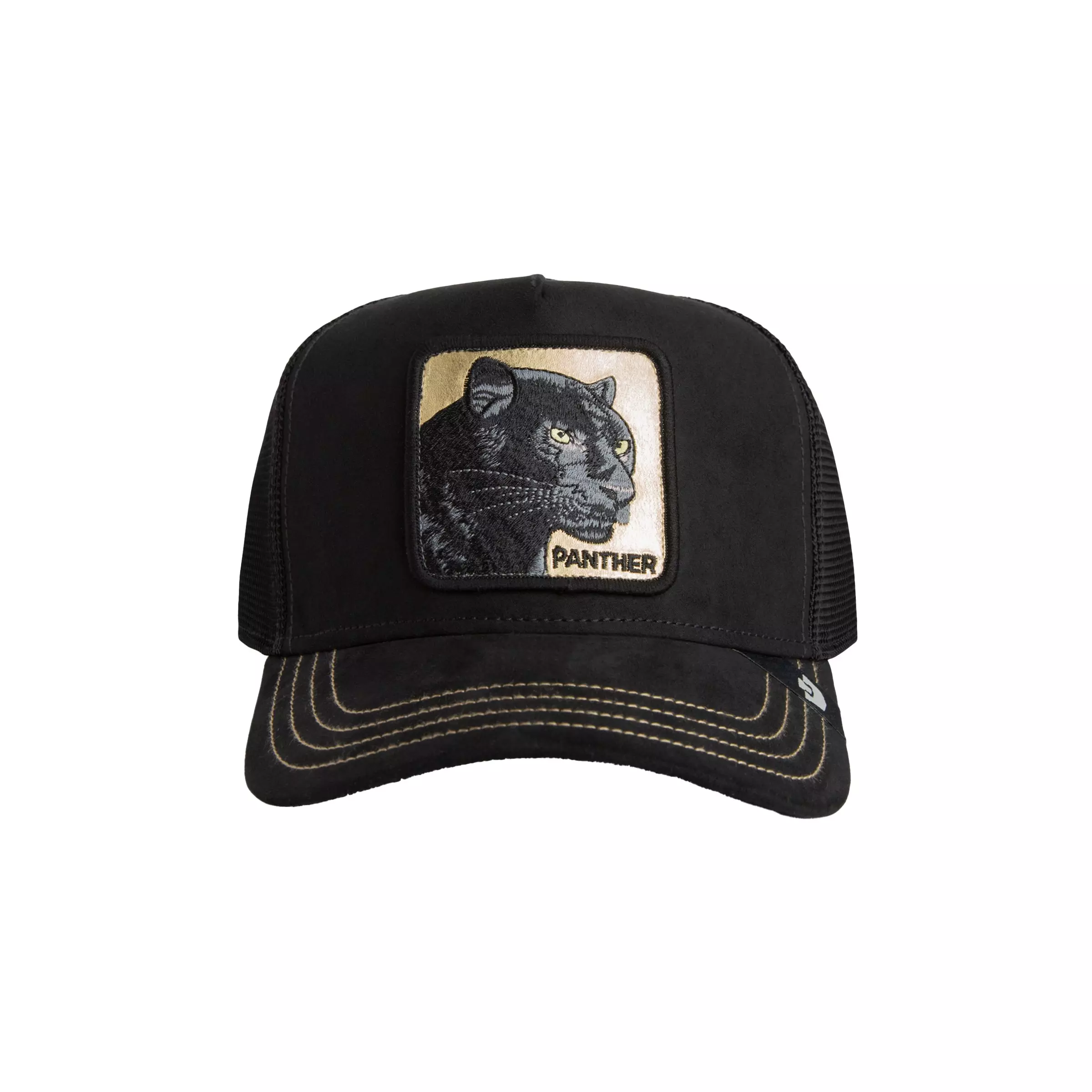 Goorin' Bros Golden Panther Snapback Hat-Black - BLACK/GOLD