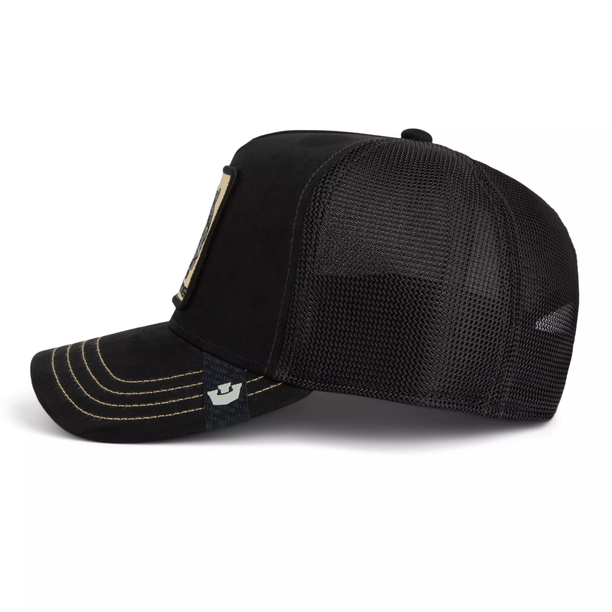 Goorin' Bros Golden Panther Snapback Hat-Black - BLACK/GOLD