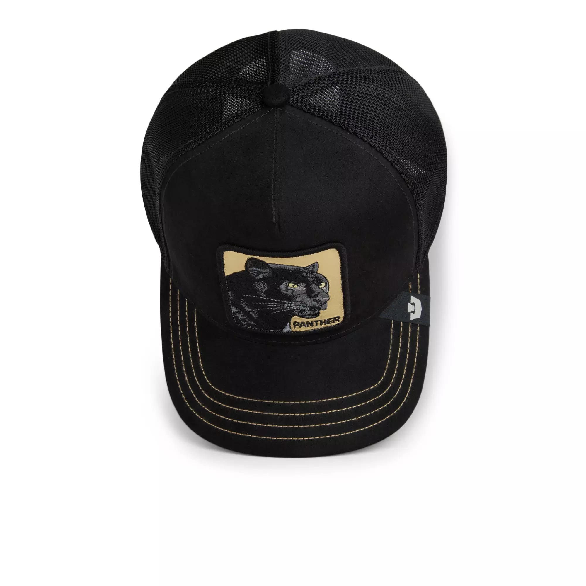 Goorin' Bros Golden Panther Snapback Hat-Black - BLACK/GOLD