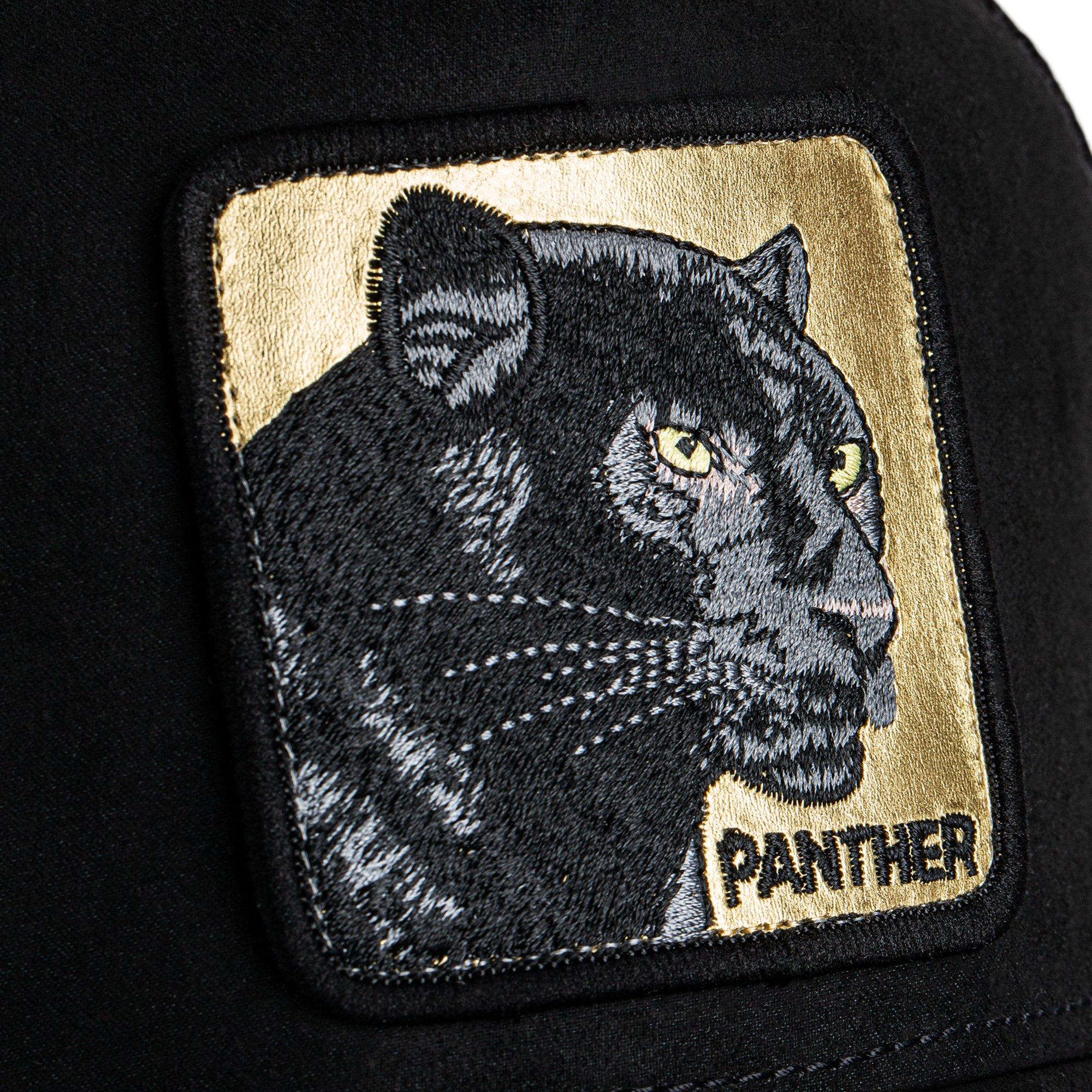 Goorin' Bros Golden Panther Snapback Hat-Black - BLACK/GOLD Thumbnail View 7