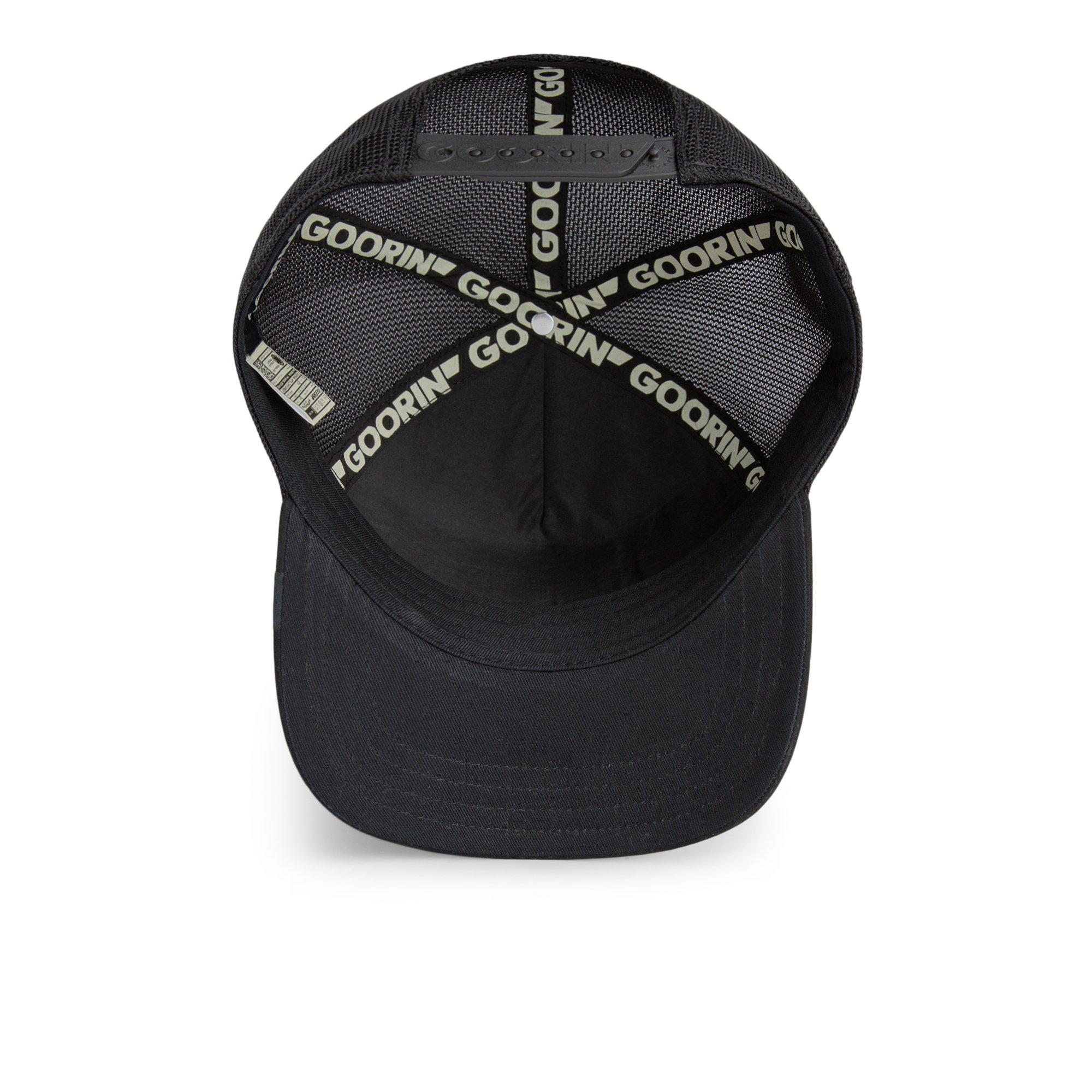 Goorin' Bros Golden Panther Snapback Hat-Black - BLACK/GOLD Thumbnail View 5