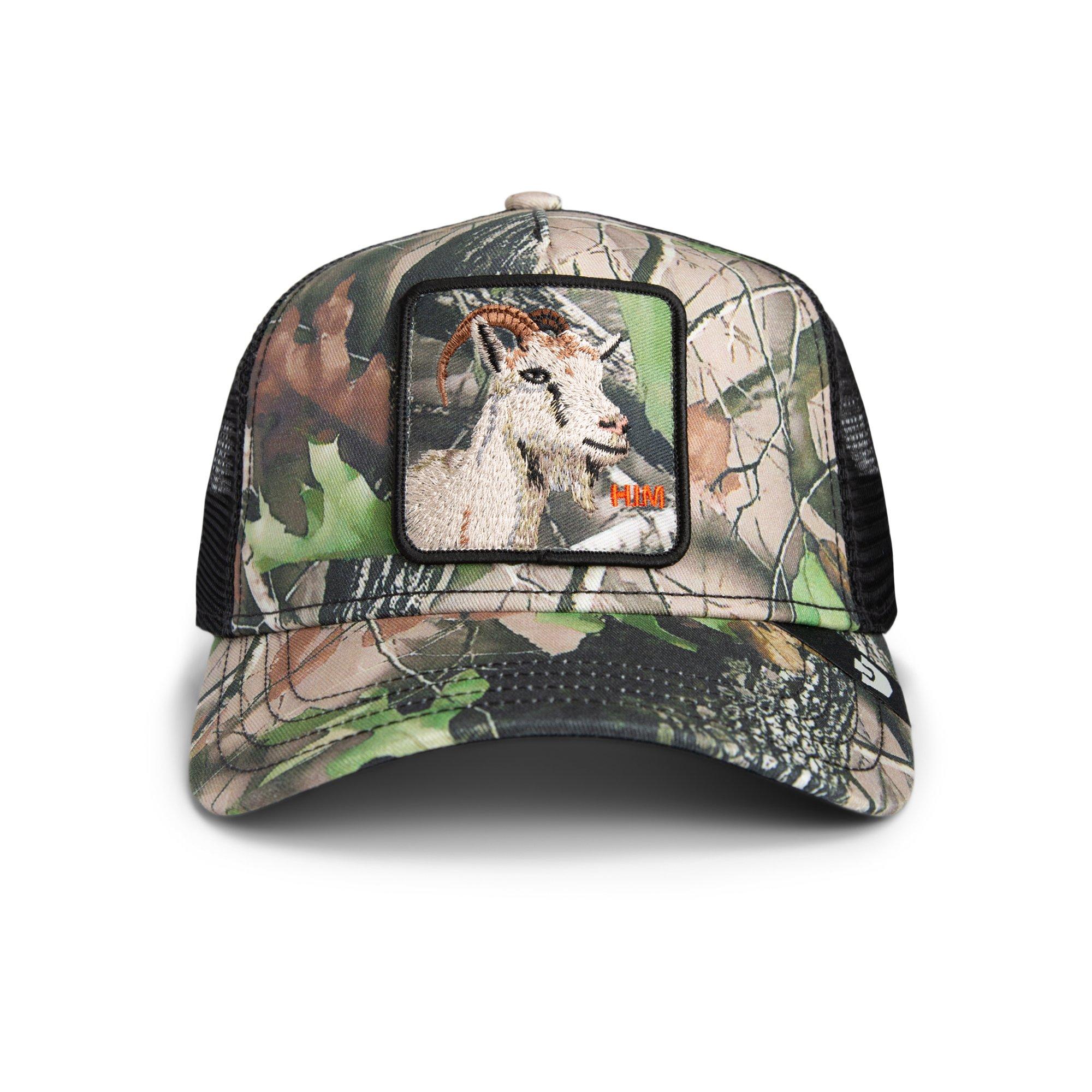 Goorin' Bros Camo Goat Snapback Hat-Camo - CAMOUFLAGE Thumbnail View 3