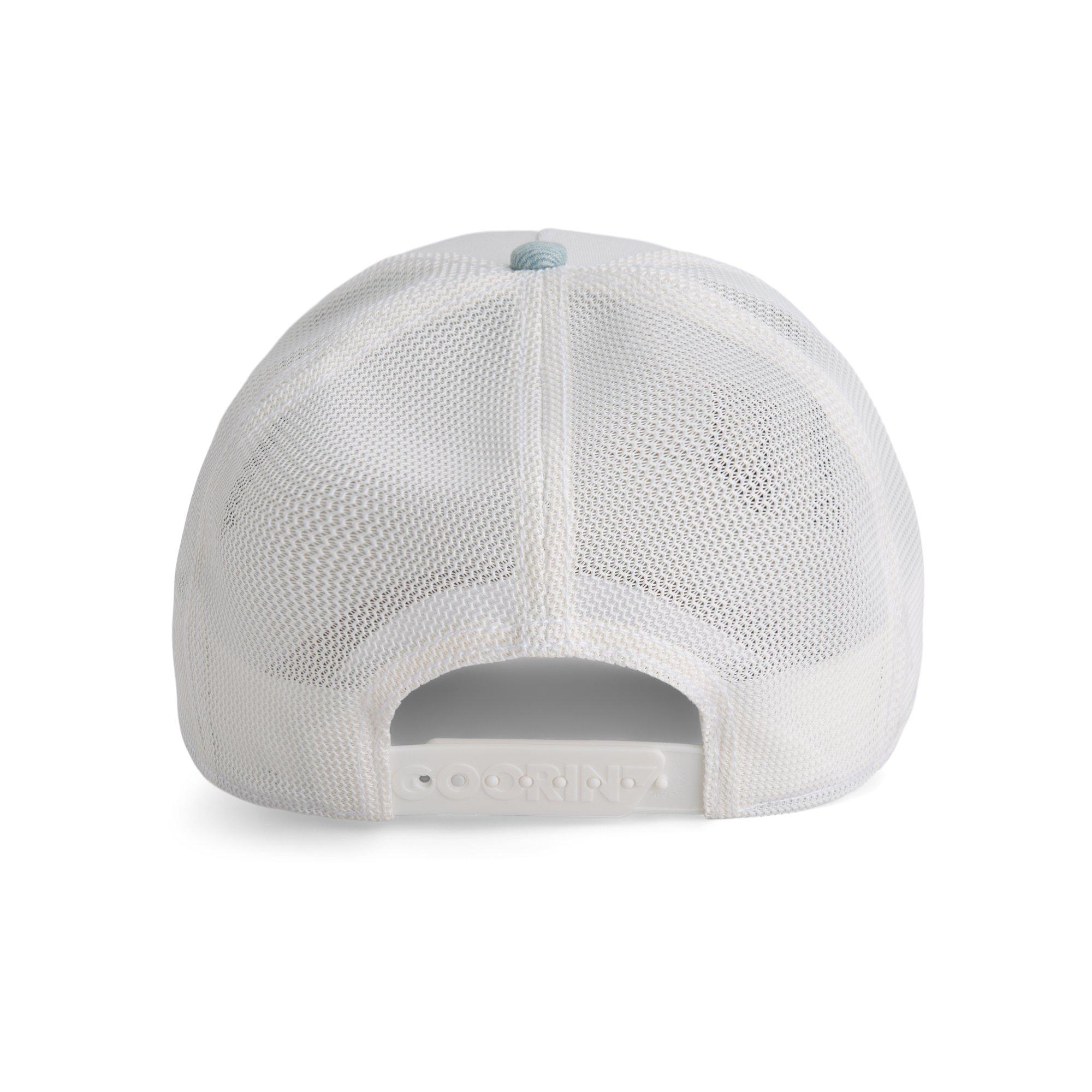 Goorin' Bros Denim Fly High Snapback Hat-White/Blue - WHITE/BLUE Thumbnail View 3