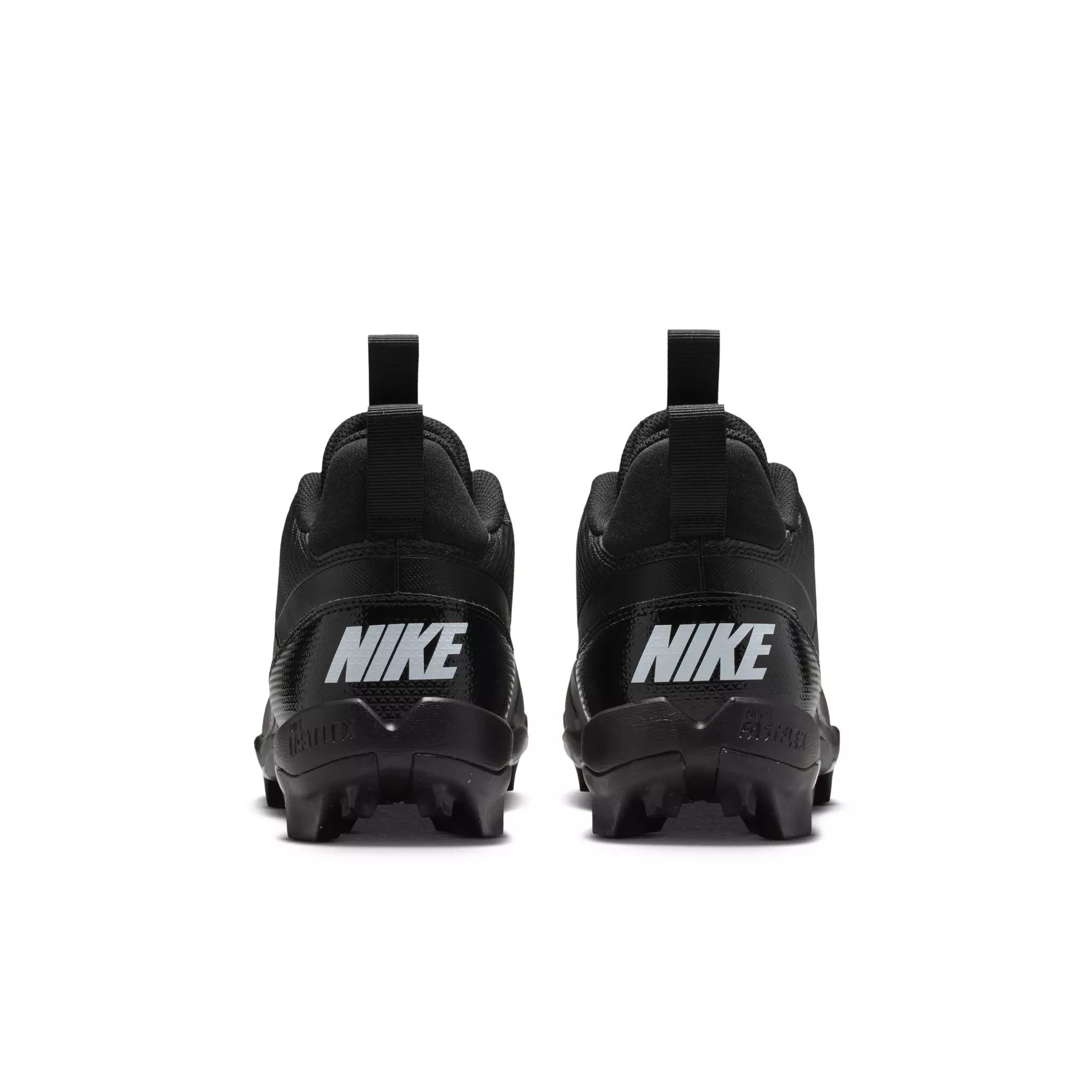 Nike Alpha Menace 4 Shark "Black/White" Men's Football Cleat - BLACK/WHITE