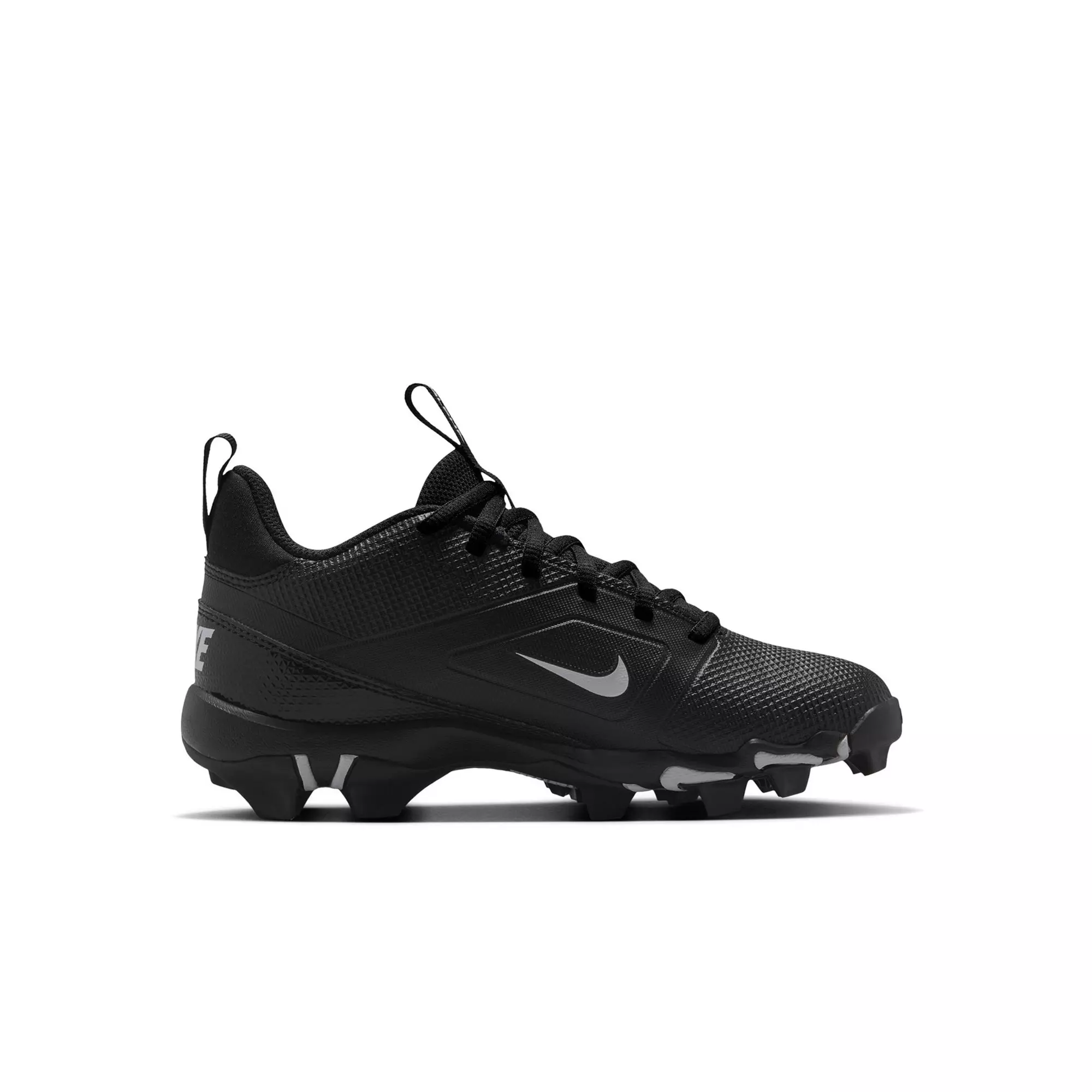 Nike Alpha Shark "Black/White" Preschool Boys' Football Cleat - BLACK/WHITE