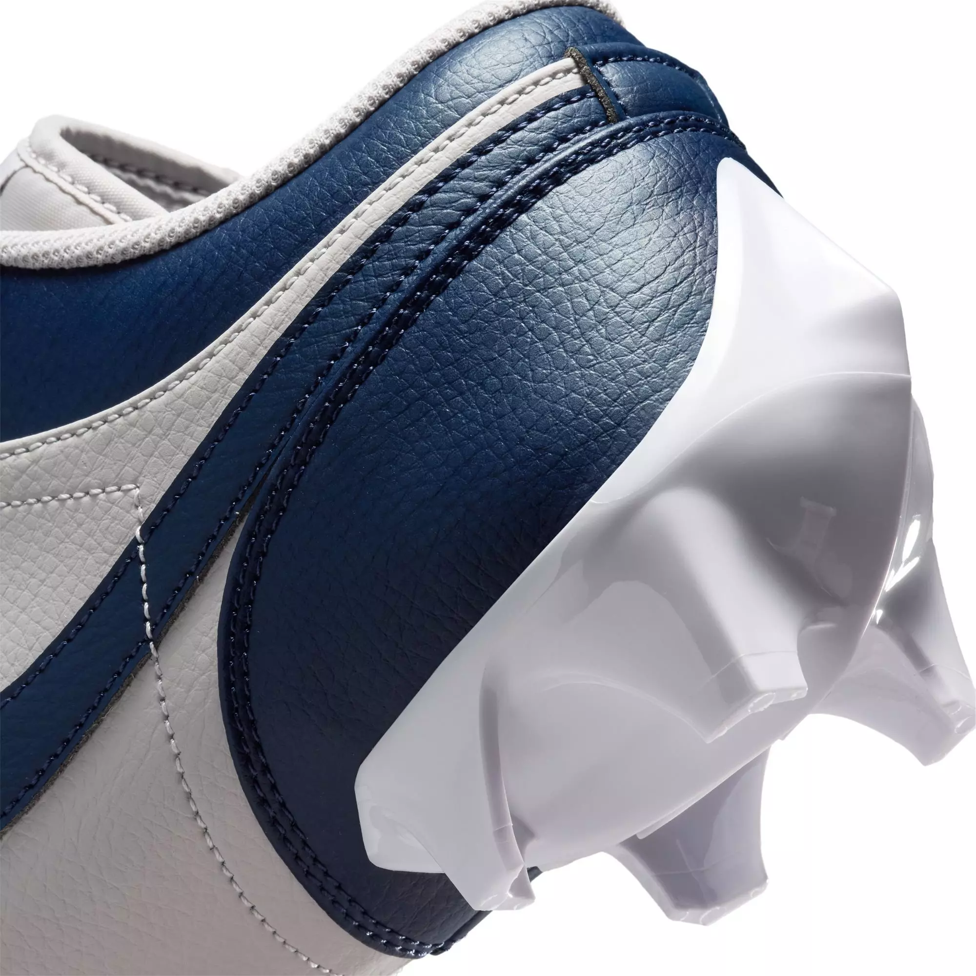 Jordan 1 Low TD "Wolf Grey" Men's Football Cleat - WOLF GREY/COLLEGE NAVY/WHITE