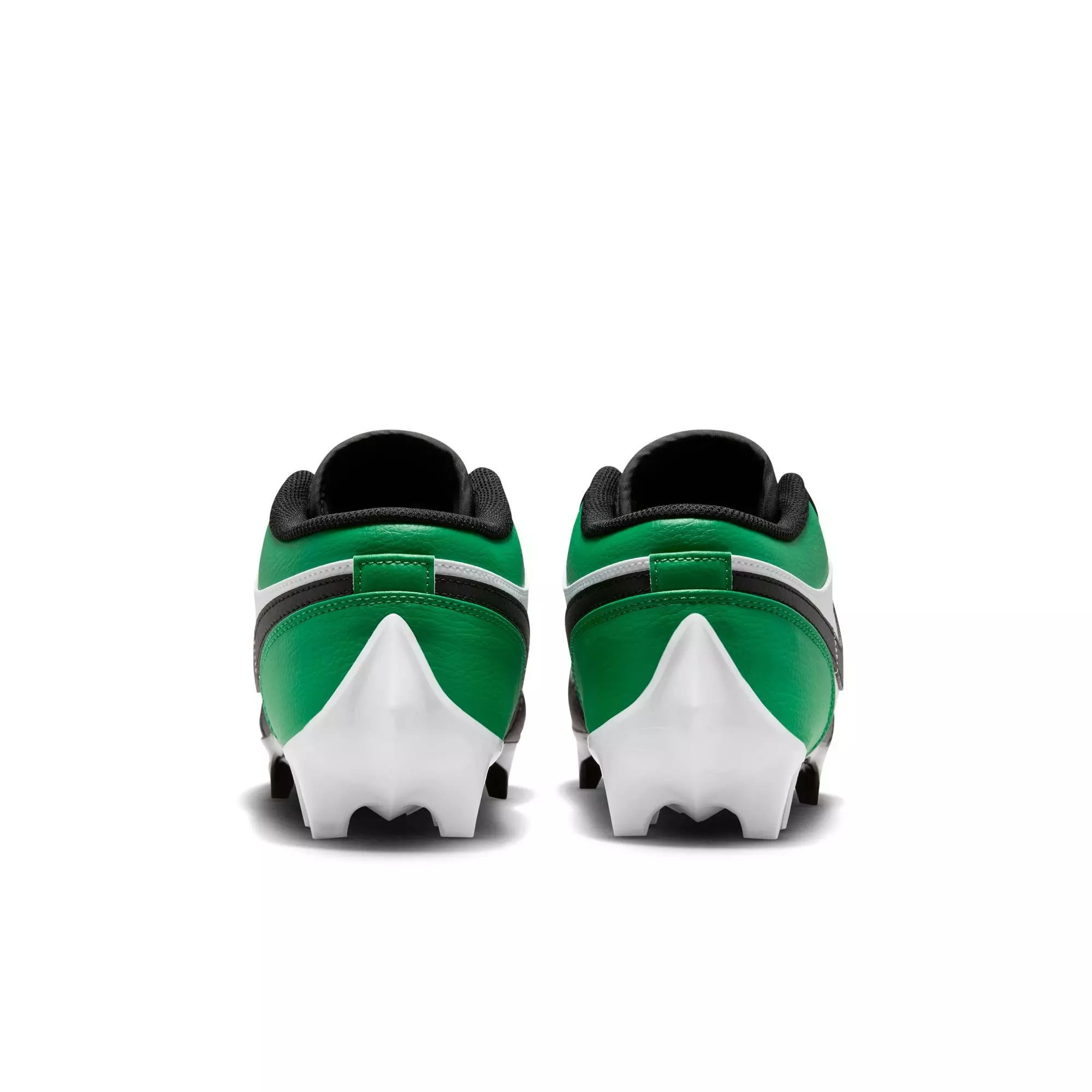 Jordan 1 Low TD "Black/Lucky Green" Men's Football Cleat - BLACK/LUCKY GREEN/WHITE