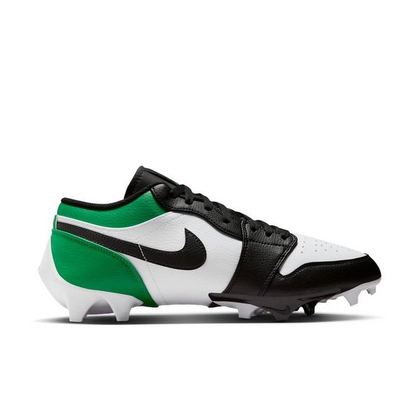 Jordan 1 Low TD "Black/Lucky Green" Men's Football Cleat