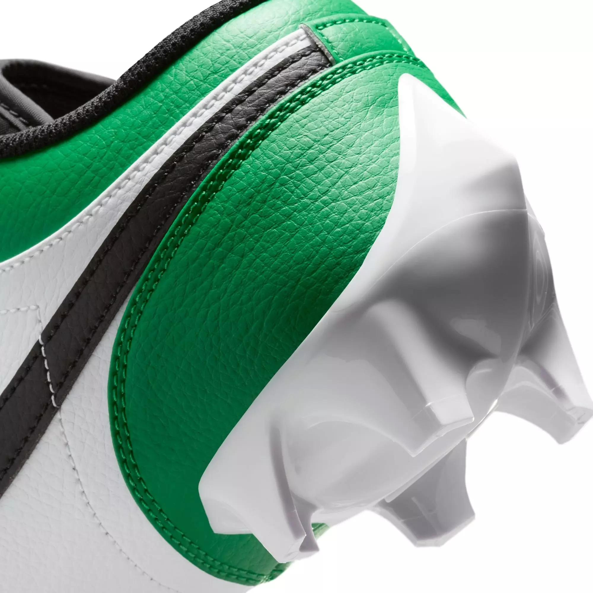 Jordan 1 Low TD "Black/Lucky Green" Men's Football Cleat - BLACK/LUCKY GREEN/WHITE