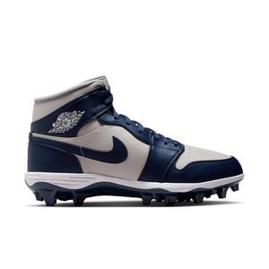 Jordan 1 Mid TD "Wolf Grey" Men's Football Cleat