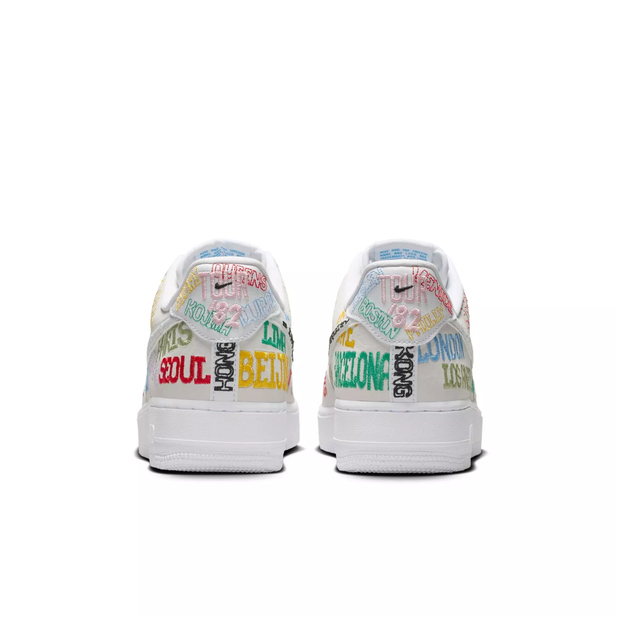 Nike Air Force 1 '07 LV8 "On Tour" Men's Shoe - WHITE/MULTI