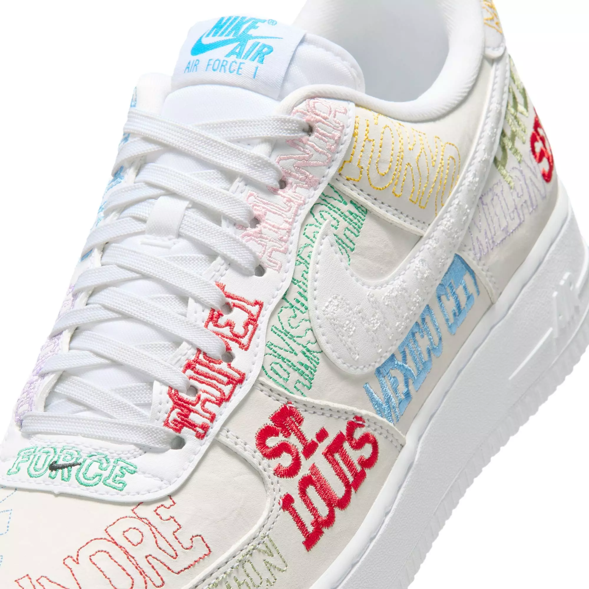 Nike Air Force 1 '07 LV8 "On Tour" Men's Shoe - WHITE/MULTI