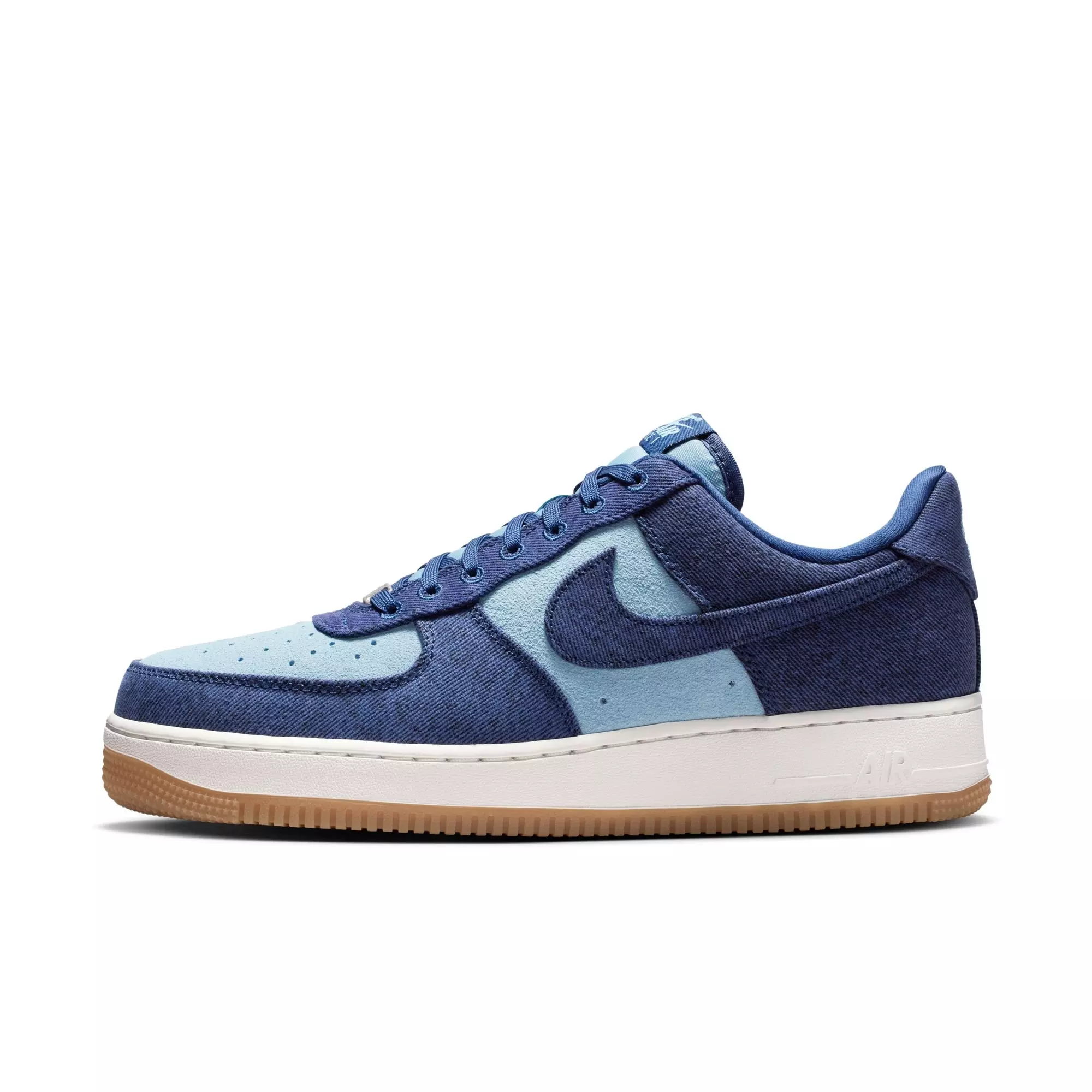 Nike Air Force 1 '07 LV8 "Navy/Worn Blue/Summit White" Men's Shoe - DENIM