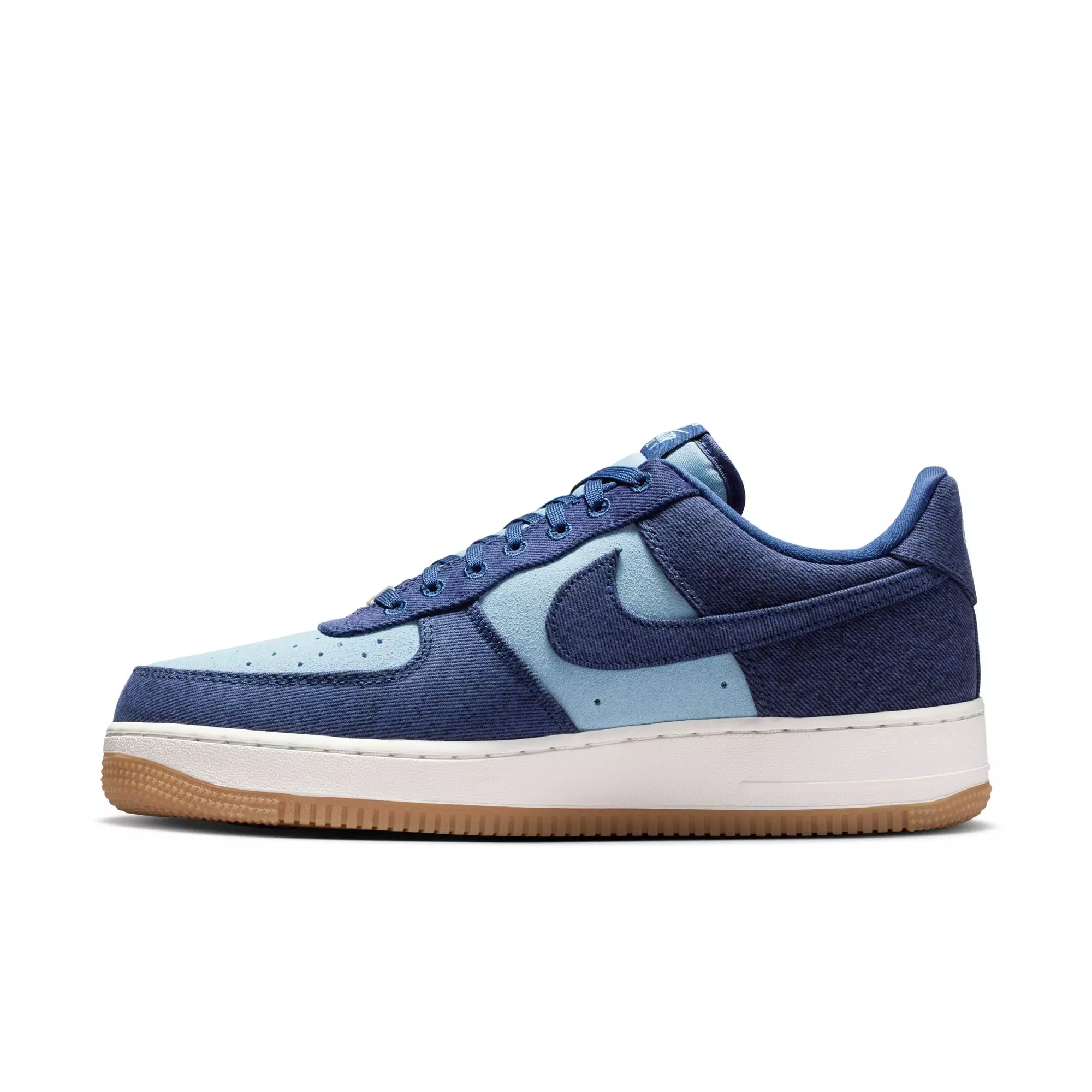 Nike Air Force 1 '07 LV8 "Navy/Worn Blue/Summit White" Men's Shoe - DENIM