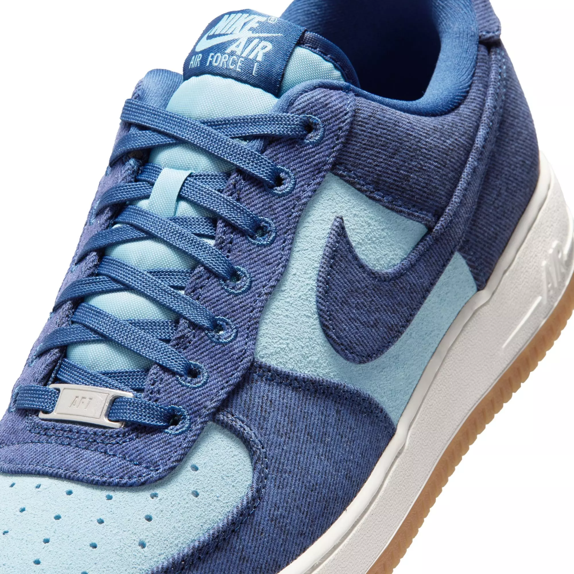 Nike Air Force 1 '07 LV8 "Navy/Worn Blue/Summit White" Men's Shoe - DENIM