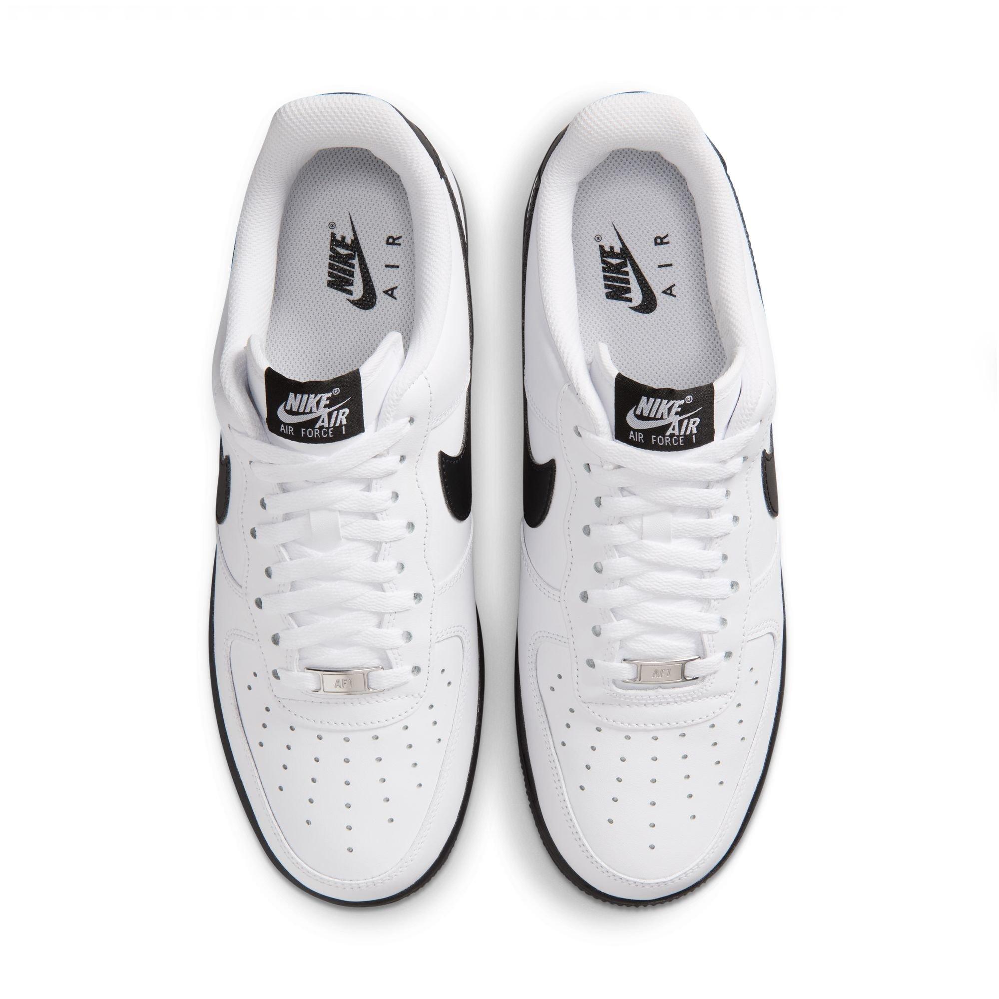 Nike Air Force 1 '07 "White/Black" Men's Shoe - WHITE/BLACK Thumbnail View 6