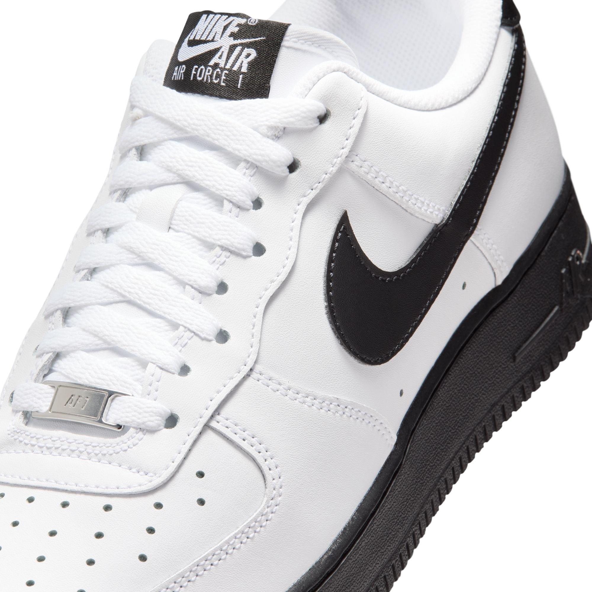 Nike Air Force 1 '07 "White/Black" Men's Shoe - WHITE/BLACK Thumbnail View 10