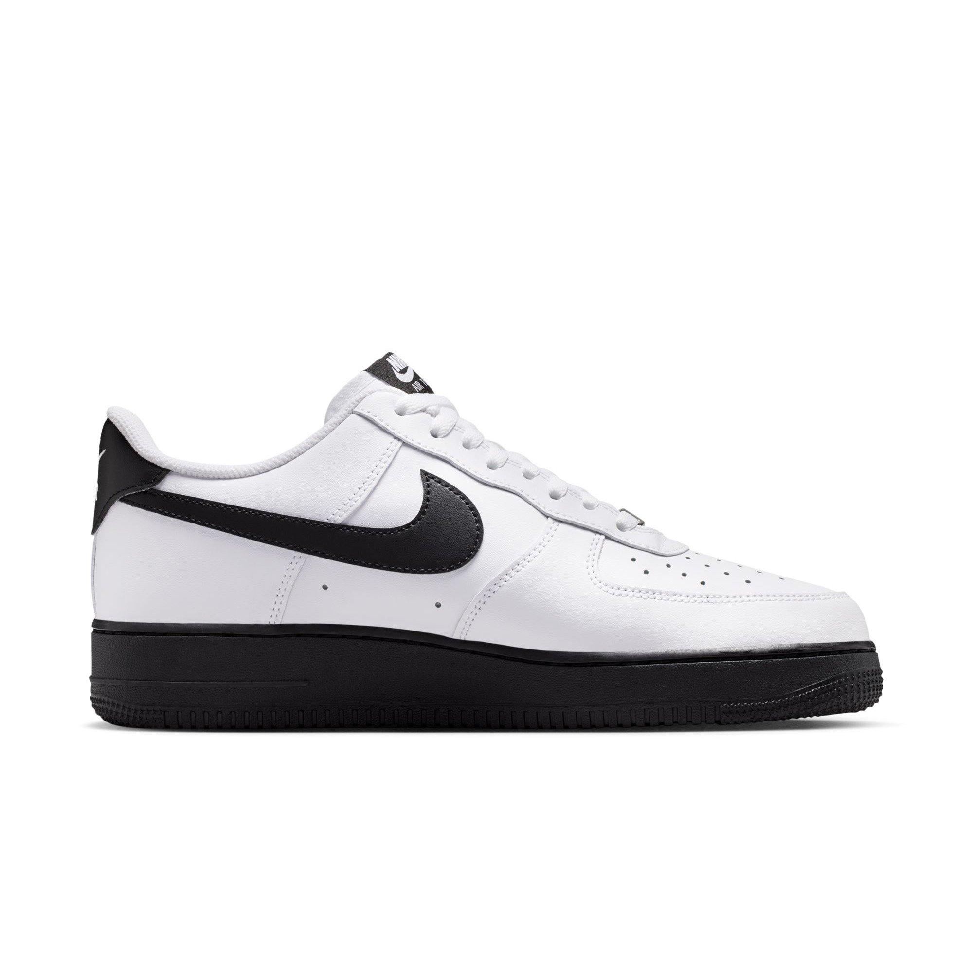 Nike Air Force 1 '07 "White/Black" Men's Shoe - WHITE/BLACK Thumbnail View 2