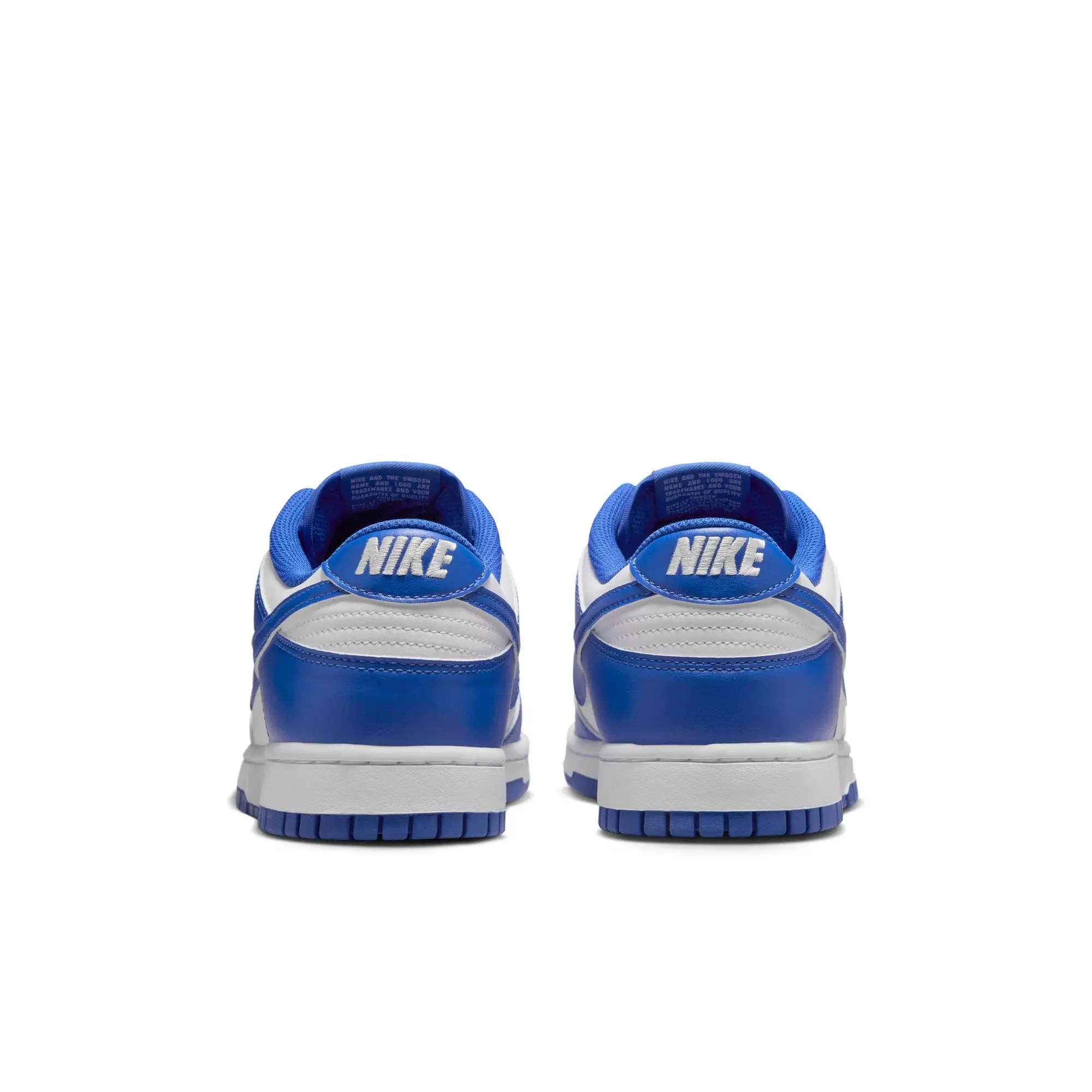 Nike Dunk Low Retro "White/Hyper Royal" Men's Shoe - BLUE/WHITE