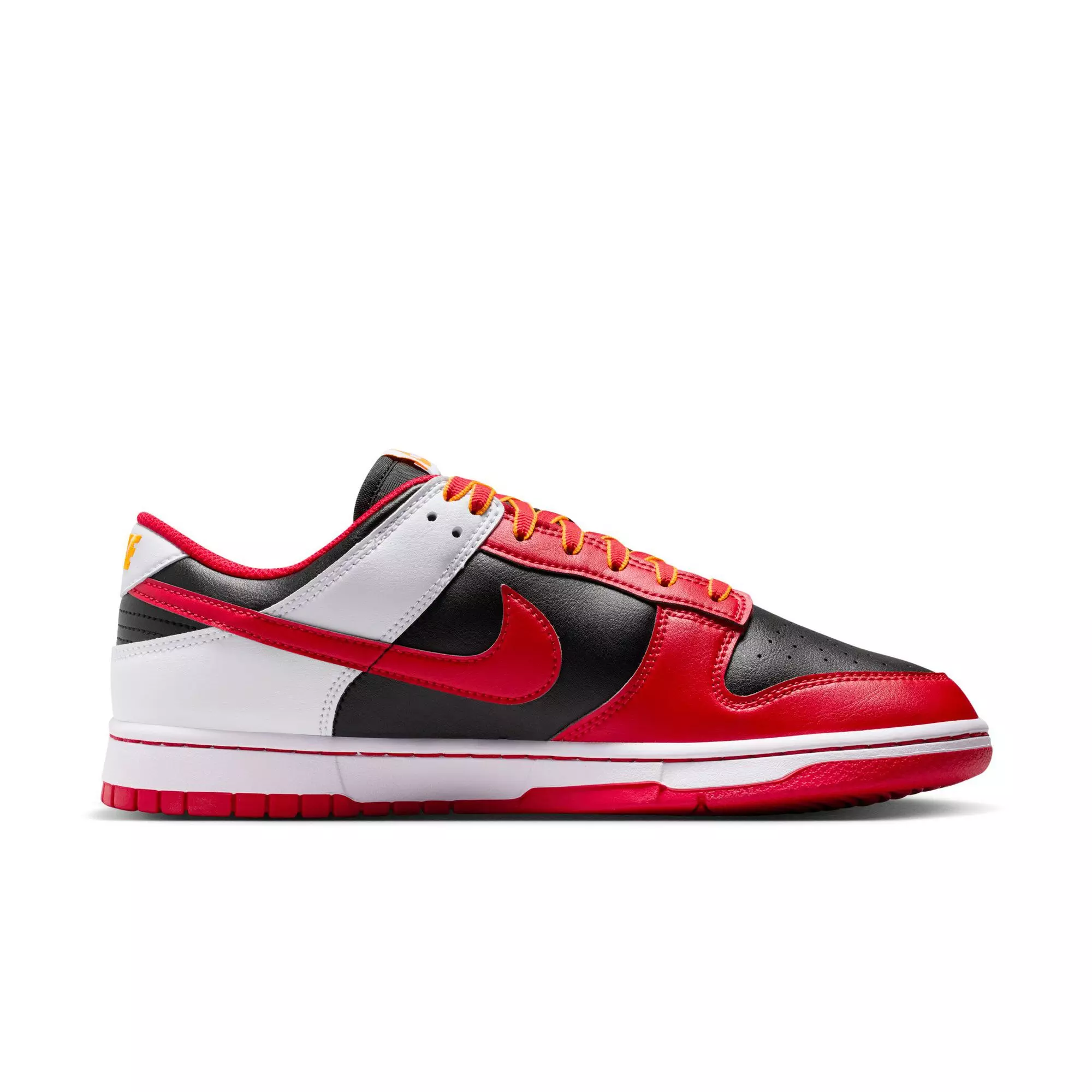 Nike Dunk Low Retro "Black/University Red/White" Men's Shoe - RED/BLACK