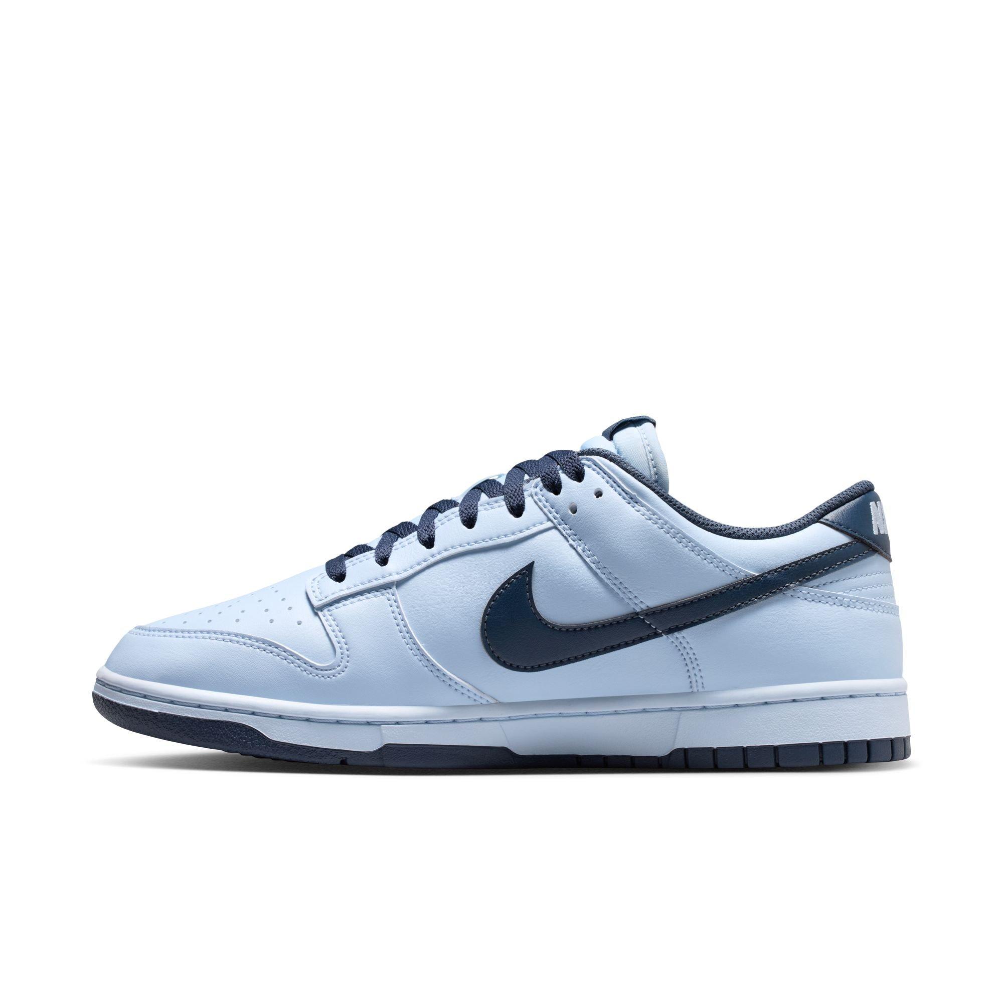 Nike Dunk Low Retro "Hydrogen Blue/Thunder Blue" Men's Shoe - BLUE Thumbnail View 4