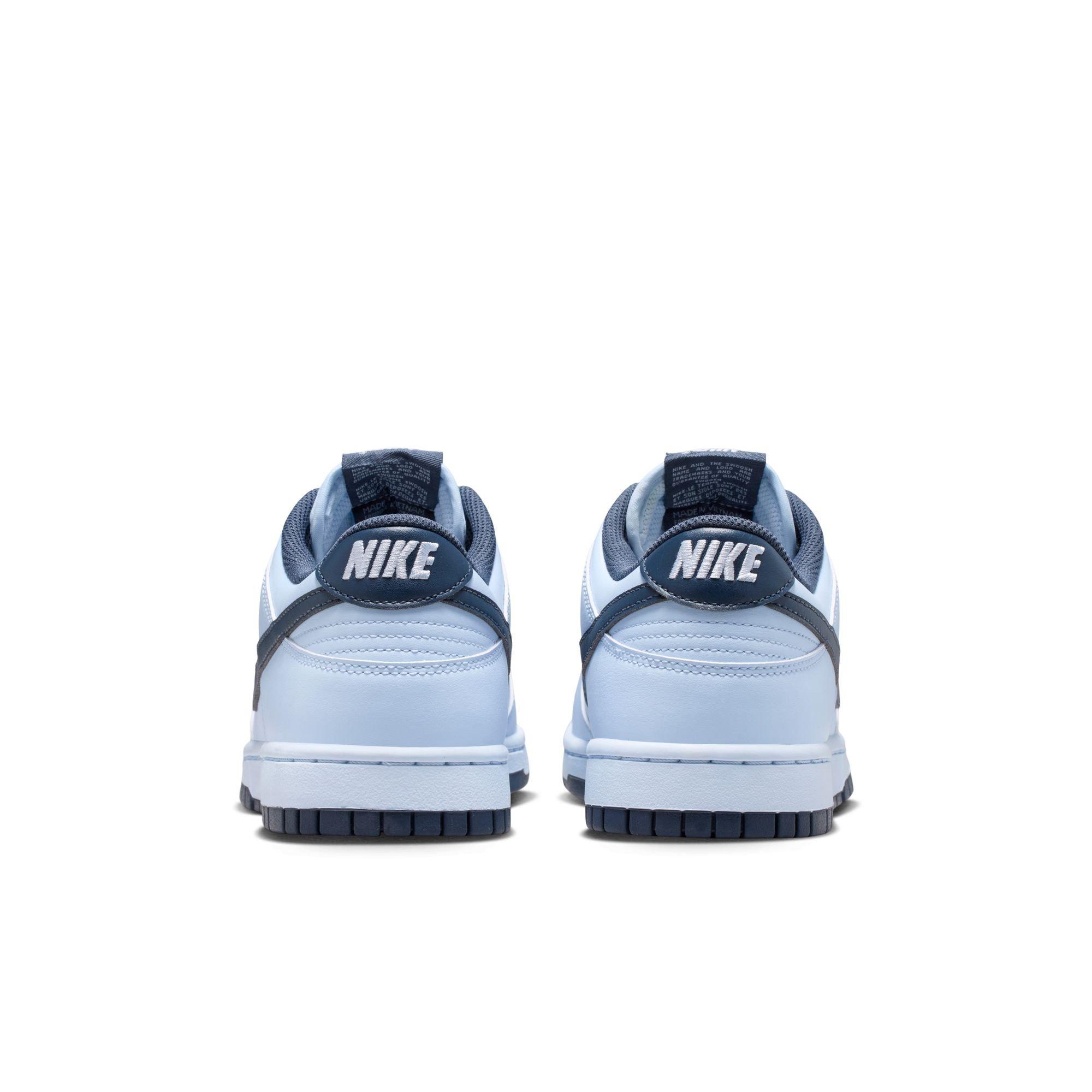Nike Dunk Low Retro "Hydrogen Blue/Thunder Blue" Men's Shoe - BLUE Thumbnail View 7