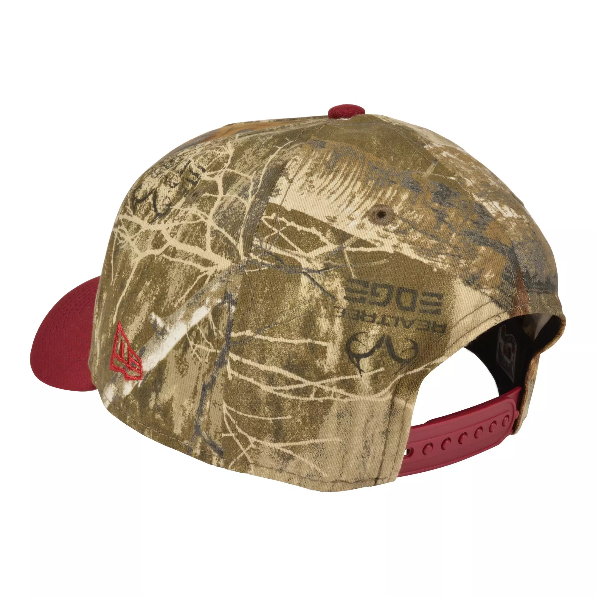 New Era Philadelphia Phillies 9FORTY A-Frame Cherry Blossom Snapback Hat - Maroon - MAROON