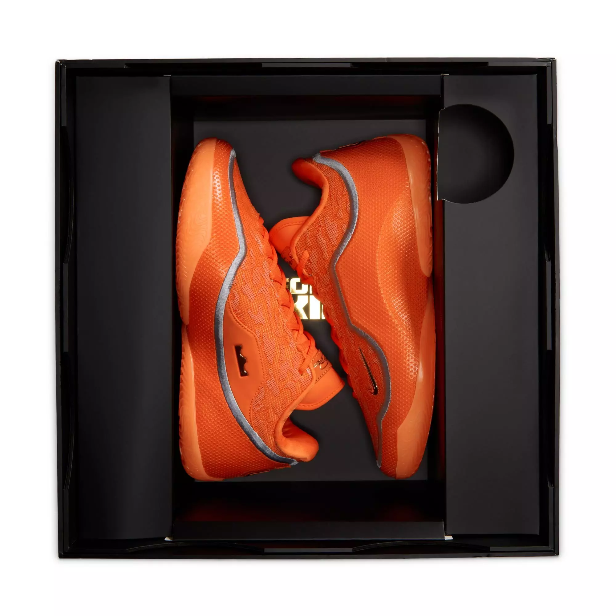 04/03 LEBRON XXIII 'SHOE BAG' ORG/BLK - SAFETY ORANGE/WOLF GREY/METALLIC GOLD