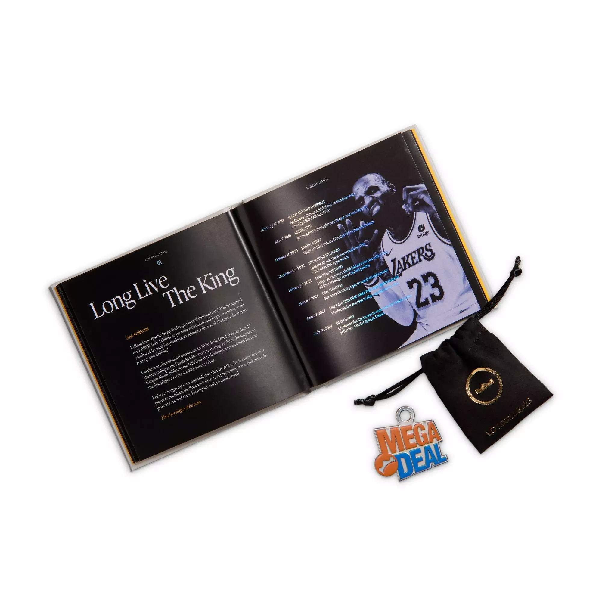 04/03 LEBRON XXIII 'SHOE BAG' ORG/BLK - SAFETY ORANGE/WOLF GREY/METALLIC GOLD