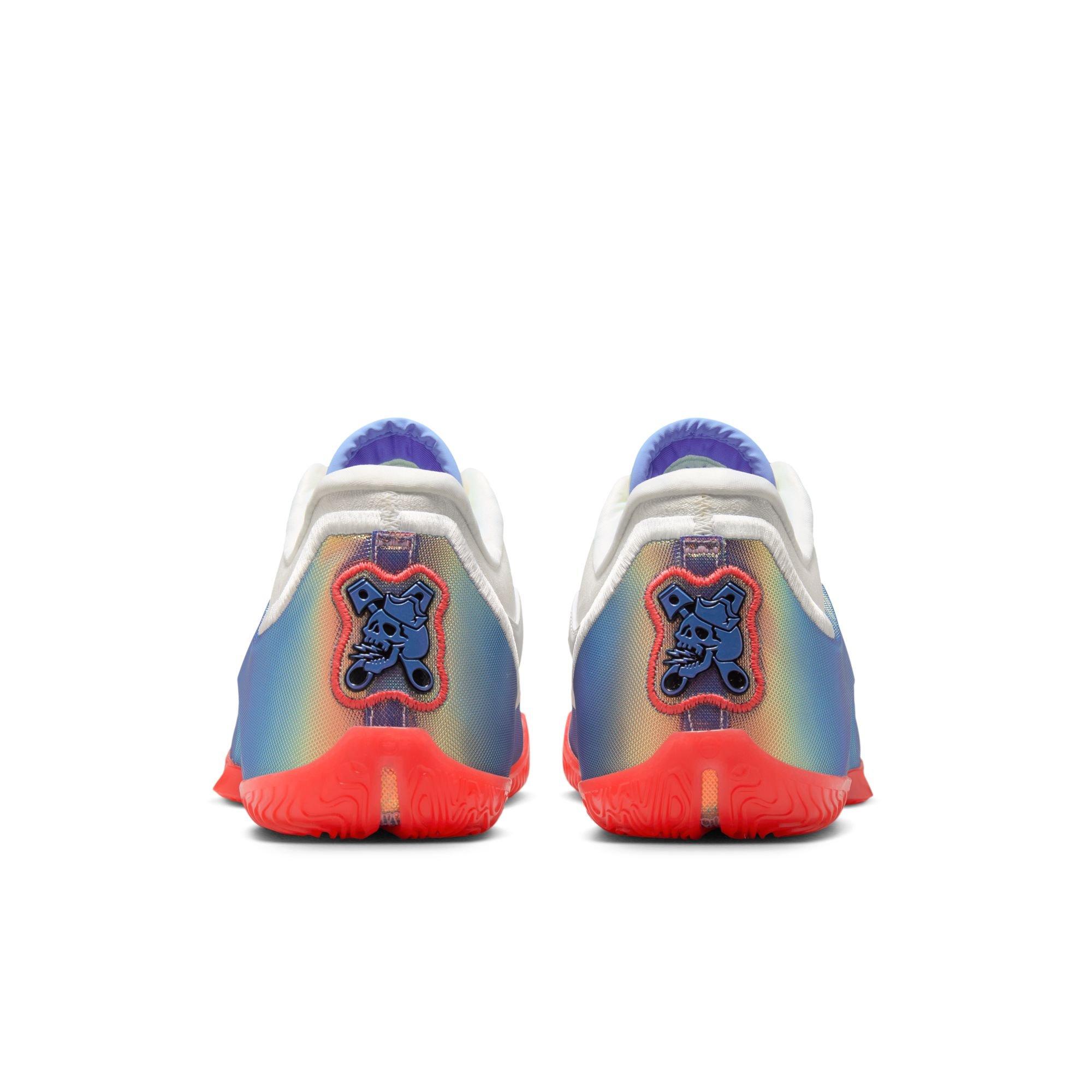 Nike LeBron XXIII "Motor King" Men's Basketball Shoe - WHITE/CRIMSON/VOLT TINT Thumbnail View 16