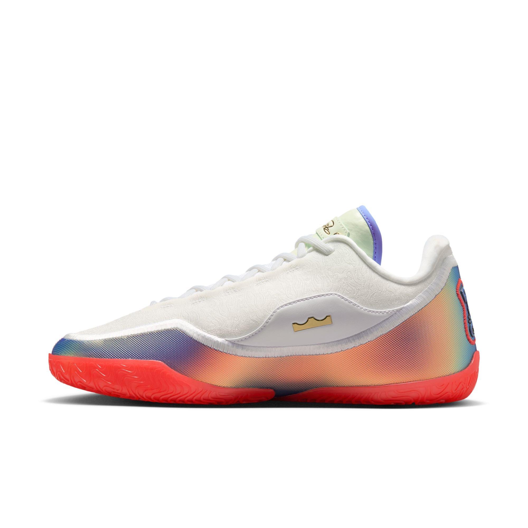 Nike LeBron XXIII "Motor King" Men's Basketball Shoe - WHITE/CRIMSON/VOLT TINT Thumbnail View 15