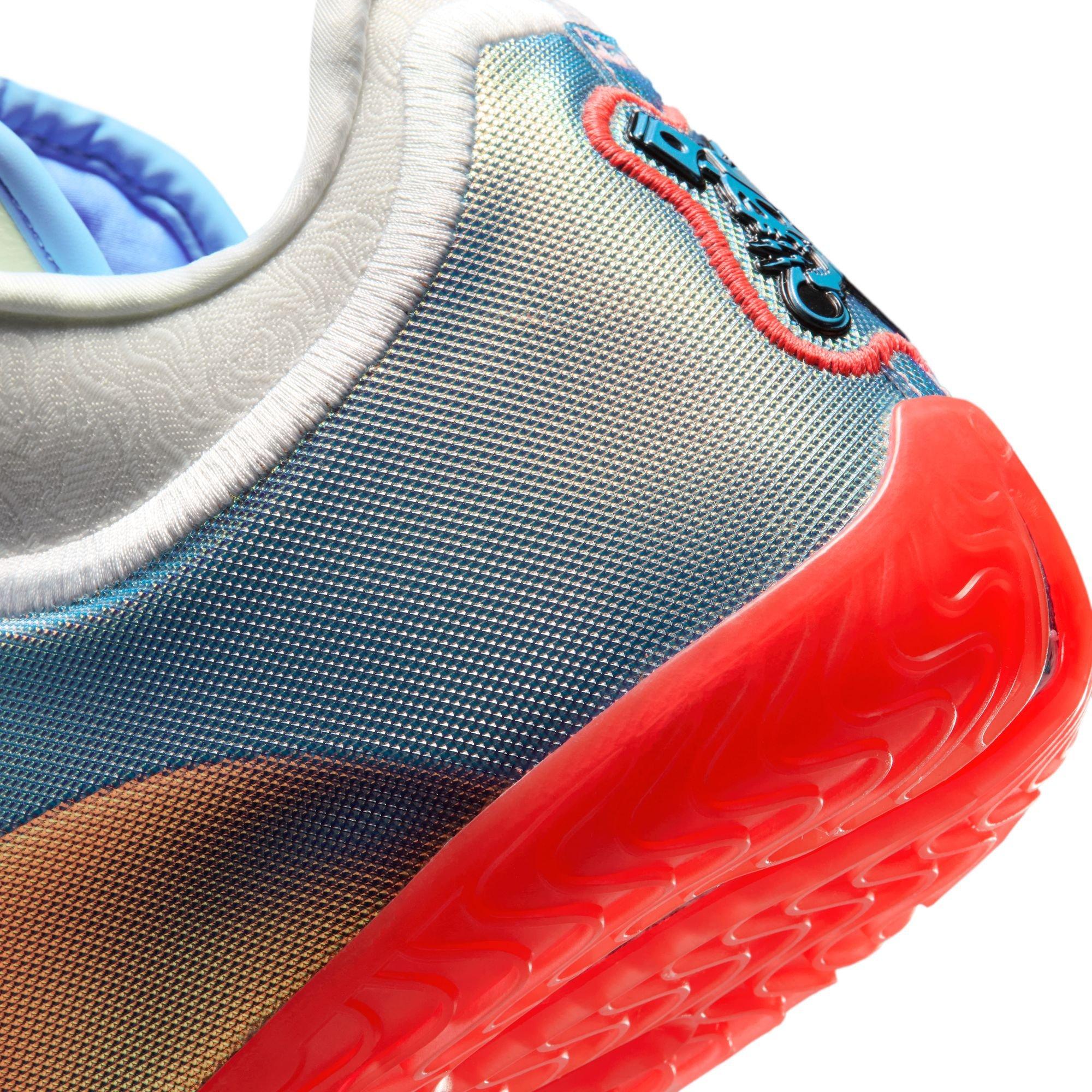 Nike LeBron XXIII "Motor King" Men's Basketball Shoe - WHITE/CRIMSON/VOLT TINT Thumbnail View 6