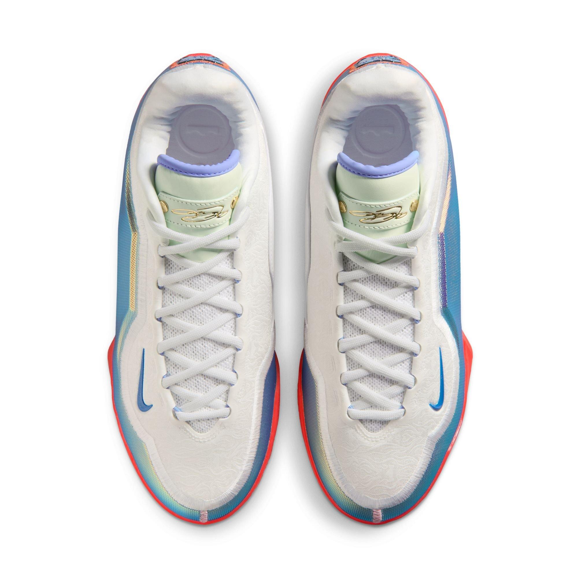 Nike LeBron XXIII "Motor King" Men's Basketball Shoe - WHITE/CRIMSON/VOLT TINT Thumbnail View 17