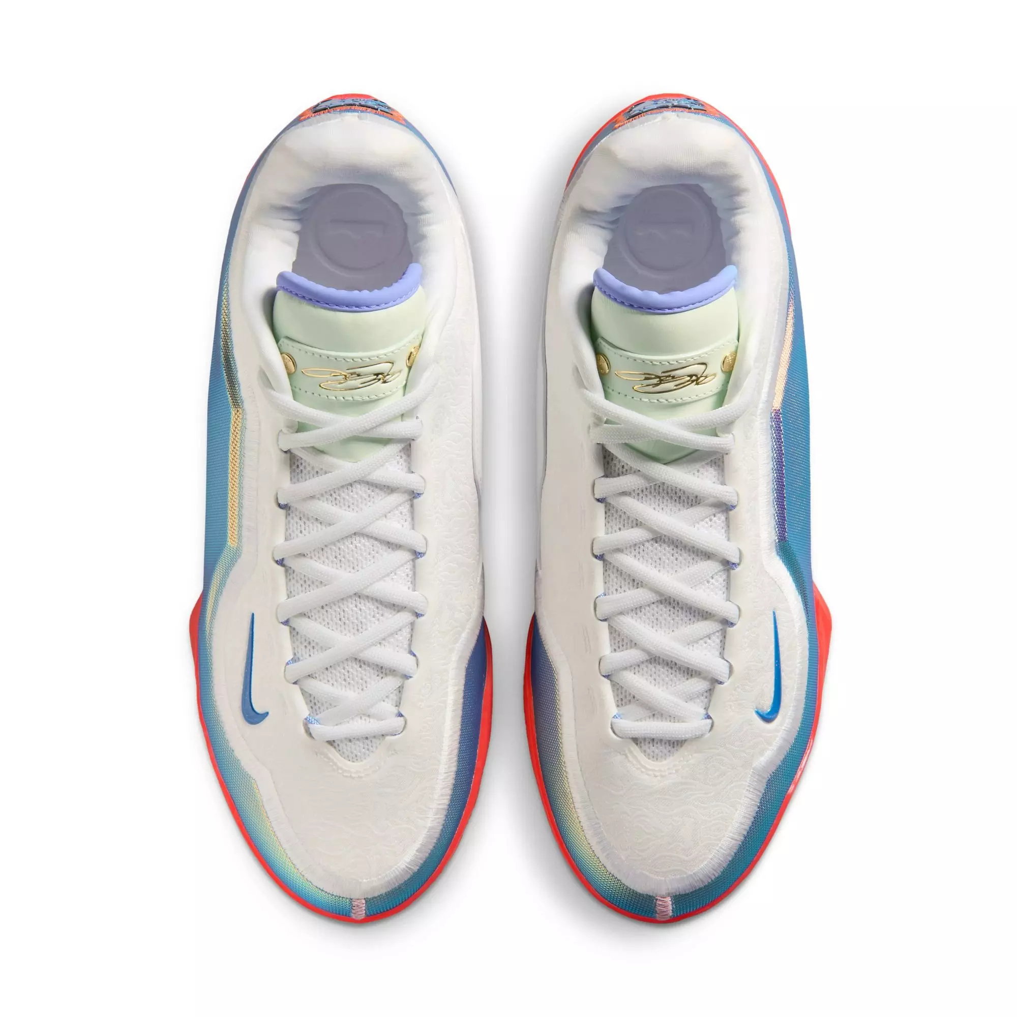 Nike LeBron XXIII "Motor King" Men's Basketball Shoe - WHITE/CRIMSON/VOLT TINT