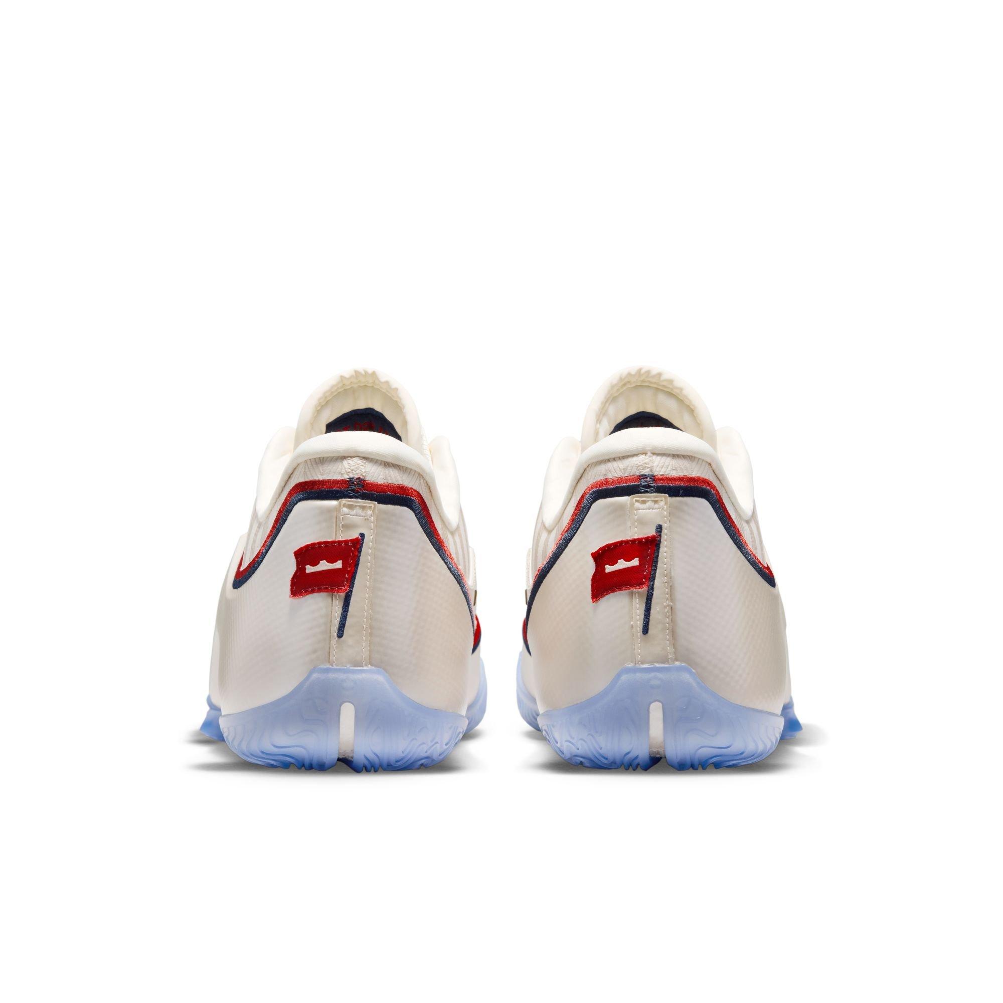 Nike LeBron XXIII "Old Glory" Men's Basketball Shoe - PALE IVORY/METALLIC GOLD/UNIVERSITY RED Thumbnail View 16