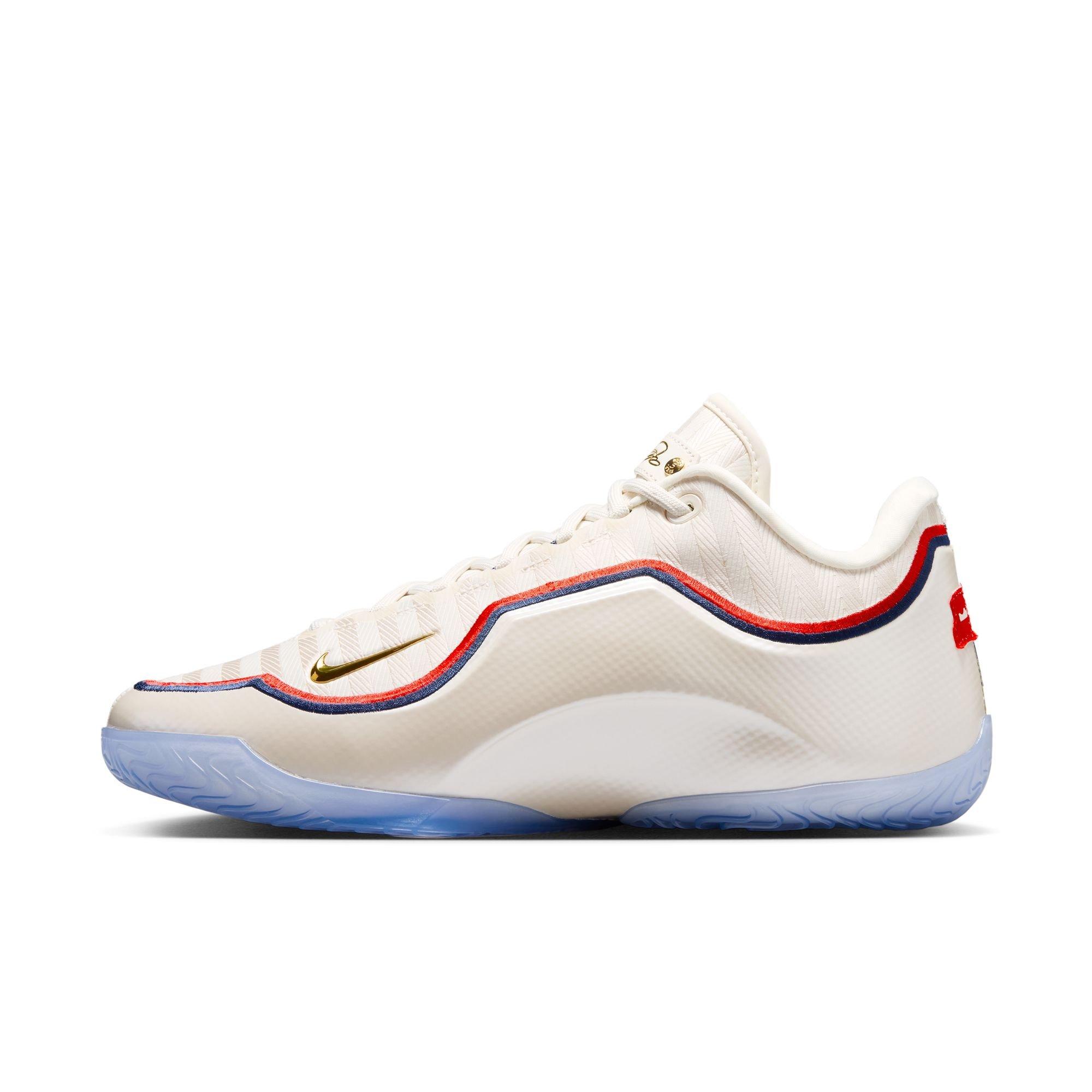Nike LeBron XXIII "Old Glory" Men's Basketball Shoe - PALE IVORY/METALLIC GOLD/UNIVERSITY RED Thumbnail View 14