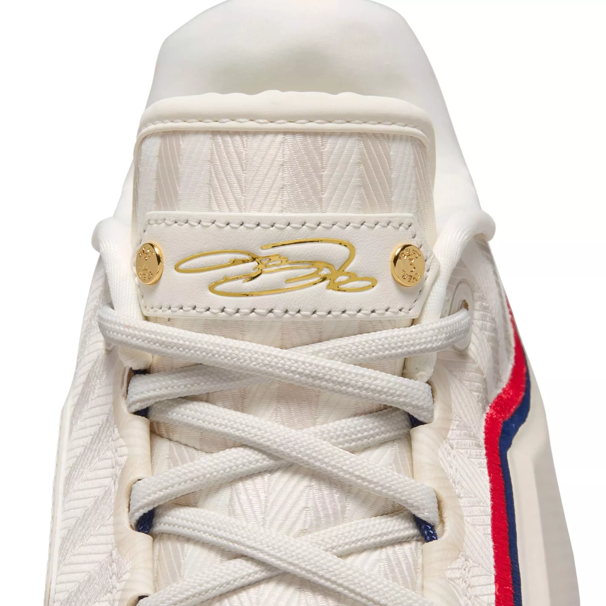 Nike LeBron XXIII "Old Glory" Men's Basketball Shoe - PALE IVORY/METALLIC GOLD/UNIVERSITY RED