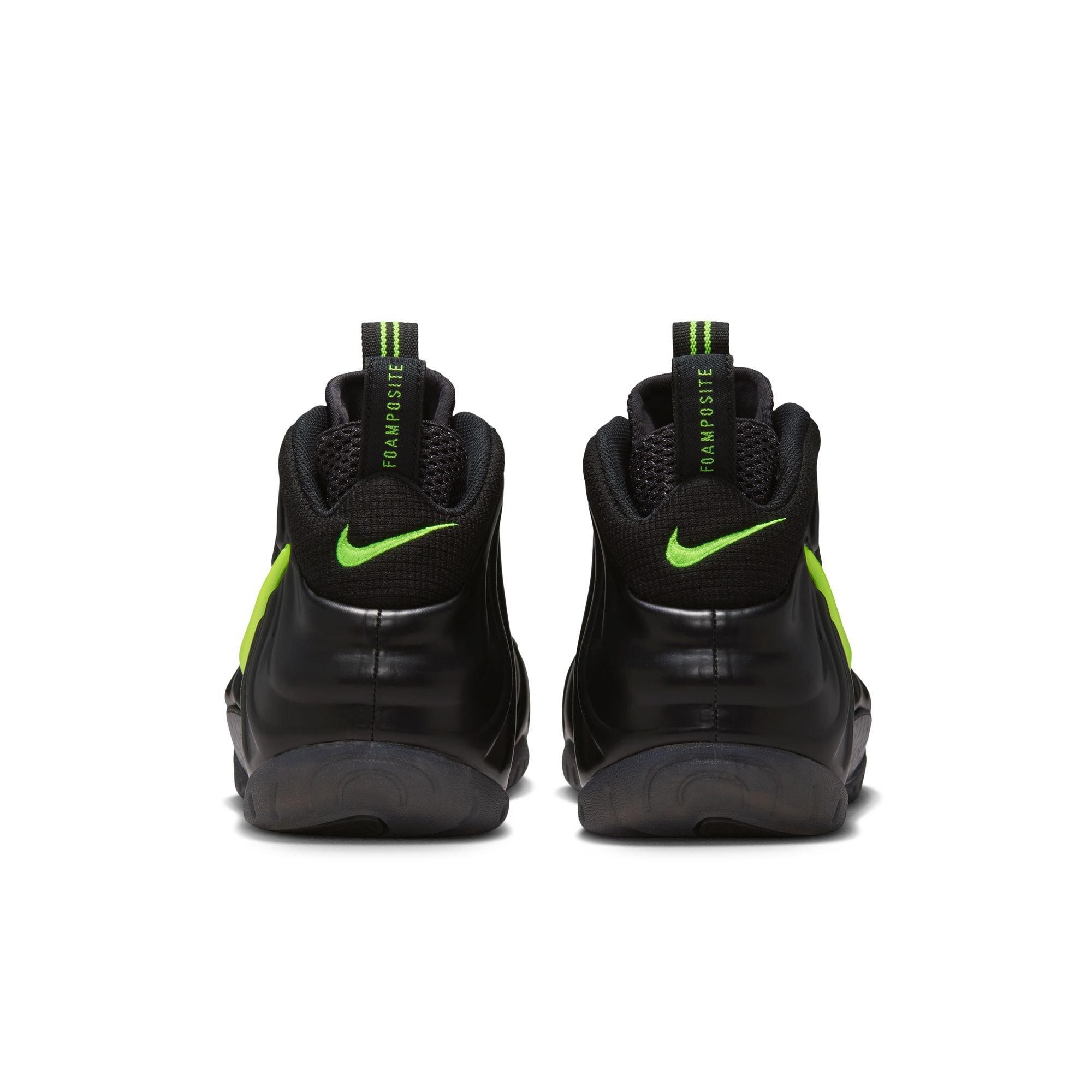 Nike Air Foamposite Pro "Voltage" Men's Shoe - BLACK/VOLTAGE YELLOW Thumbnail View 9