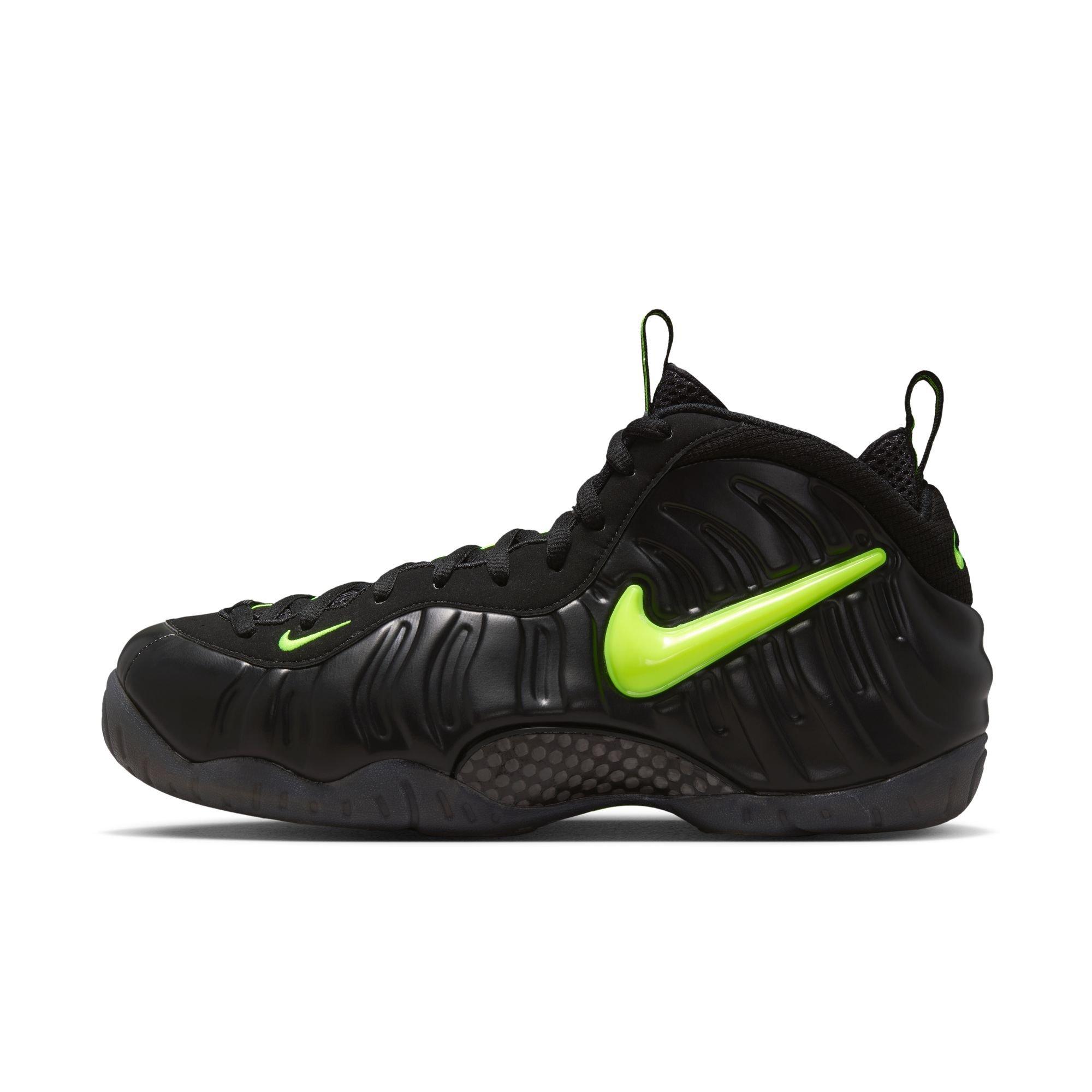 Nike Air Foamposite Pro "Voltage" Men's Shoe - BLACK/VOLTAGE YELLOW Thumbnail View 7