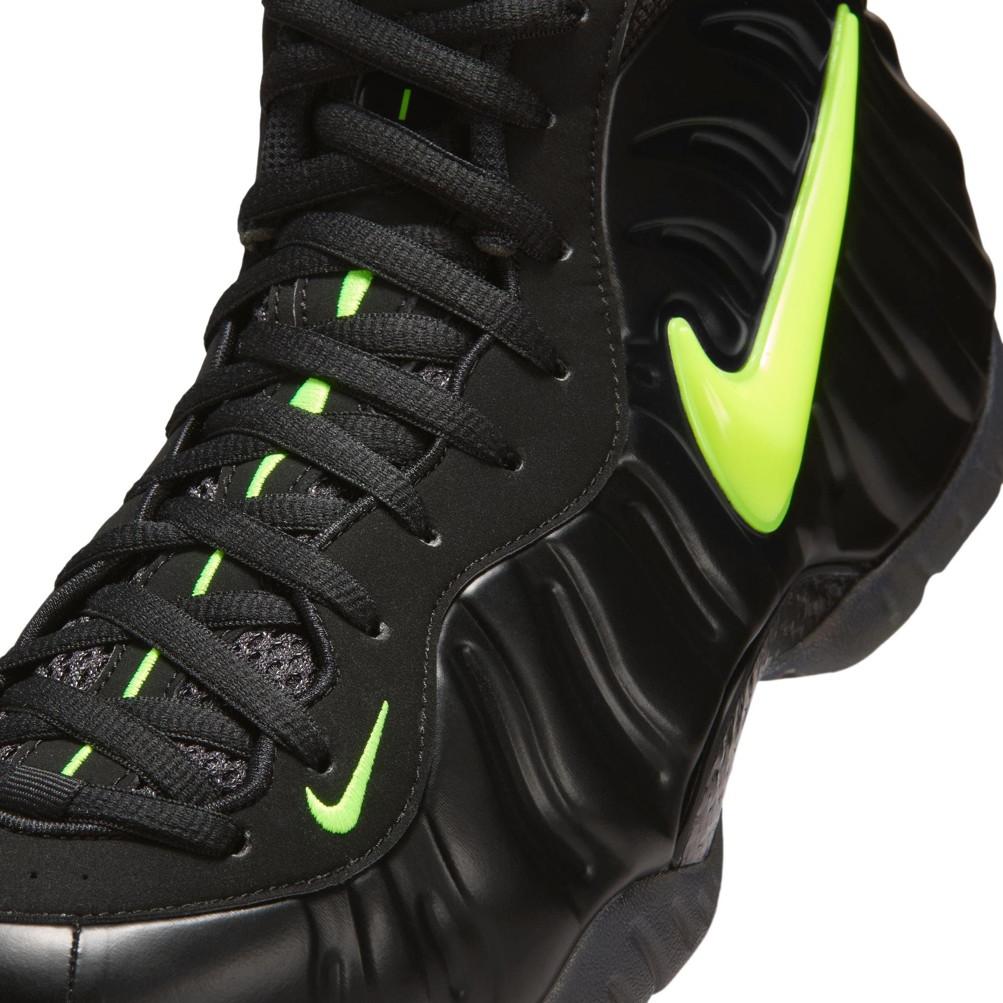 Nike Air Foamposite Pro "Voltage" Men's Shoe - BLACK/VOLTAGE YELLOW Thumbnail View 5