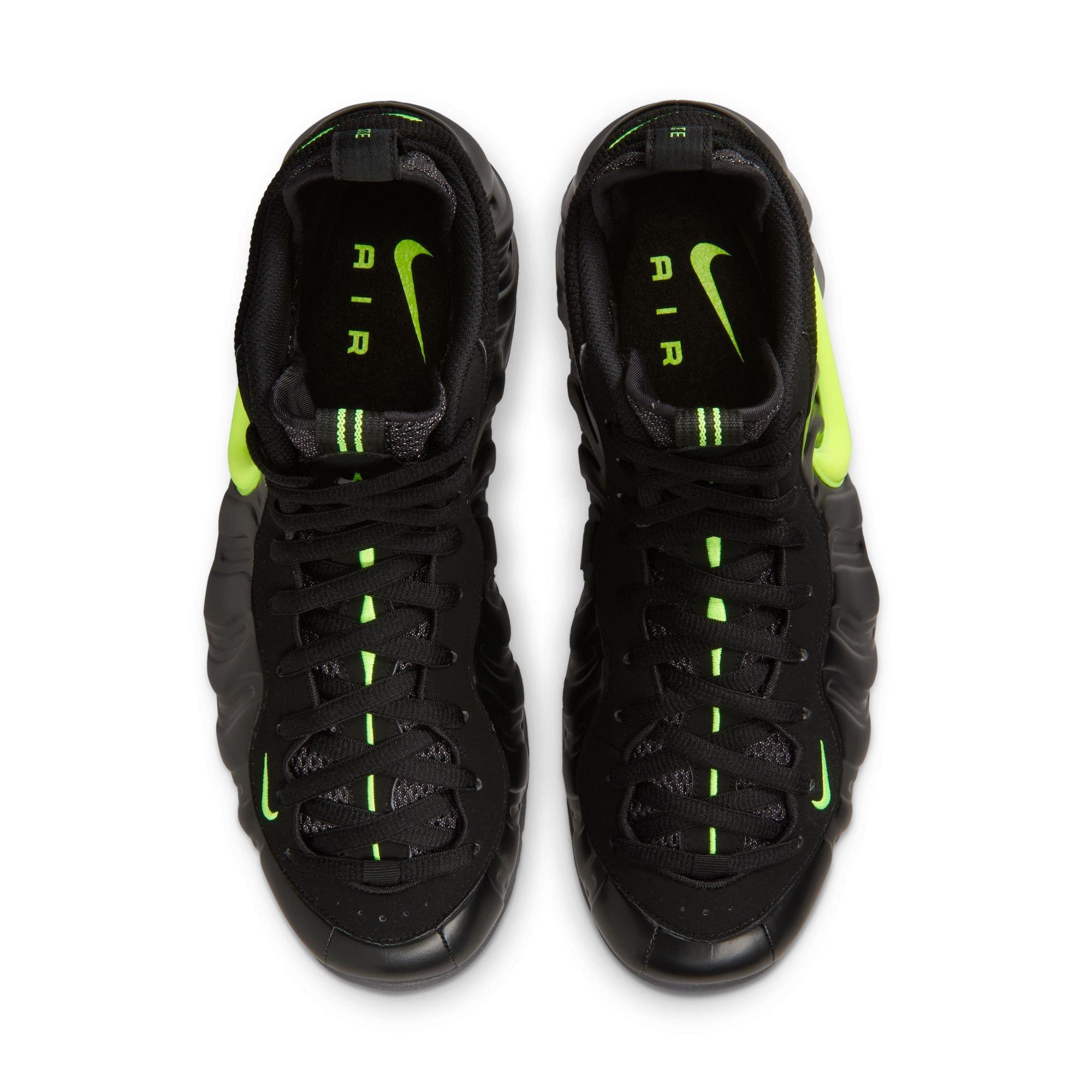 Nike Air Foamposite Pro "Voltage" Men's Shoe - BLACK/VOLTAGE YELLOW Thumbnail View 10